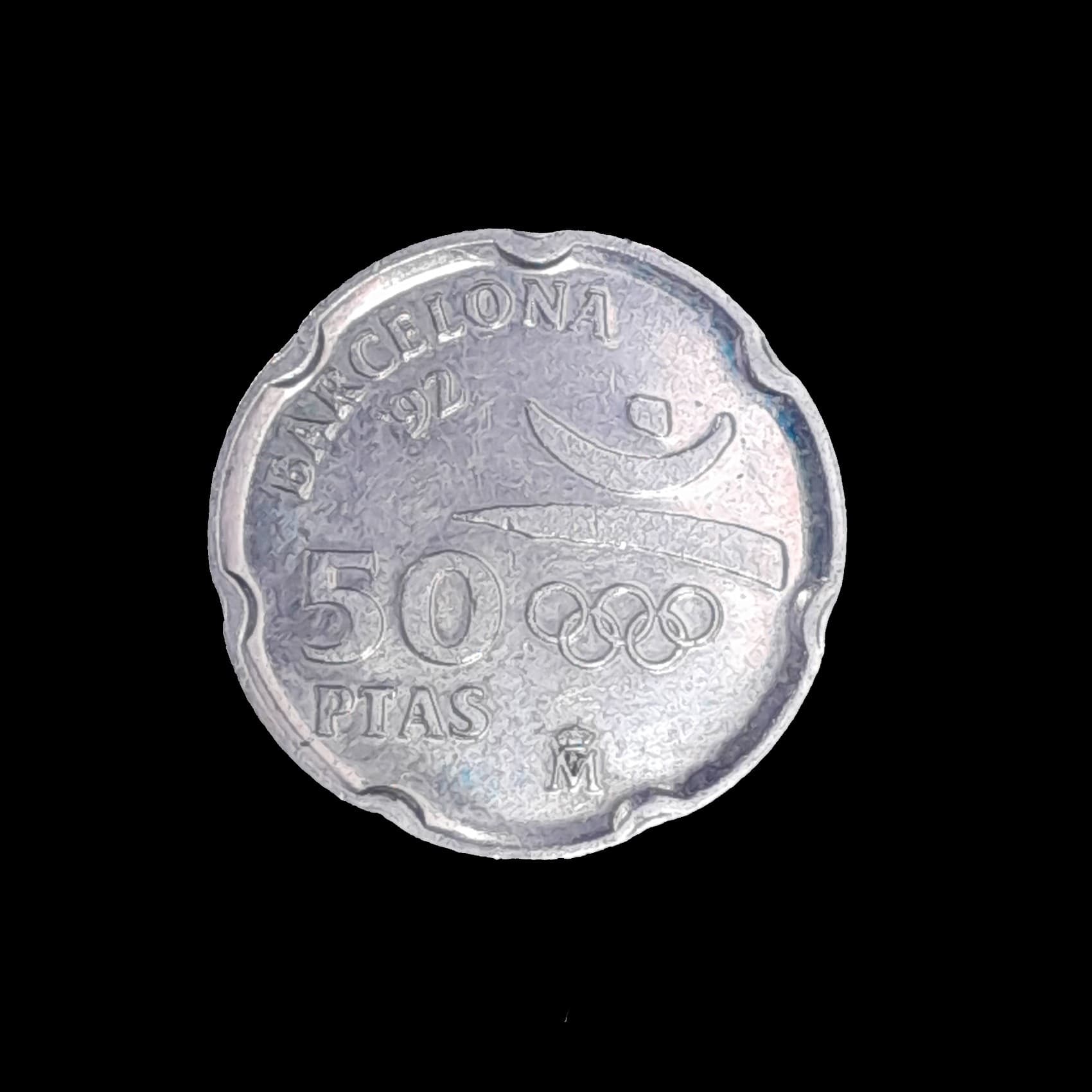 España 50 Pesetas 1992 Excelente KM 906 Olimpiadas 92