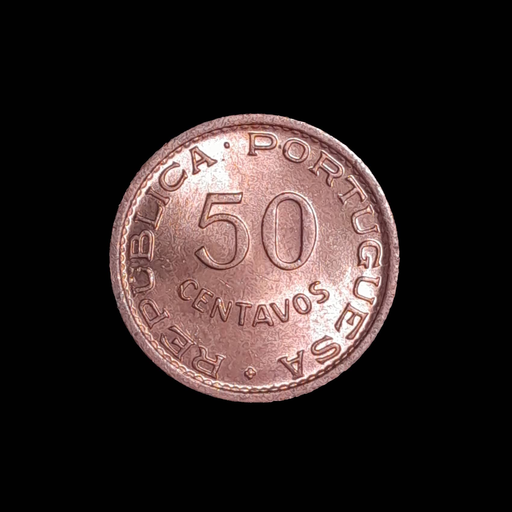 San Tome & Prince 50 Centavos 1962 SC KM 17.1 Colonia Portug