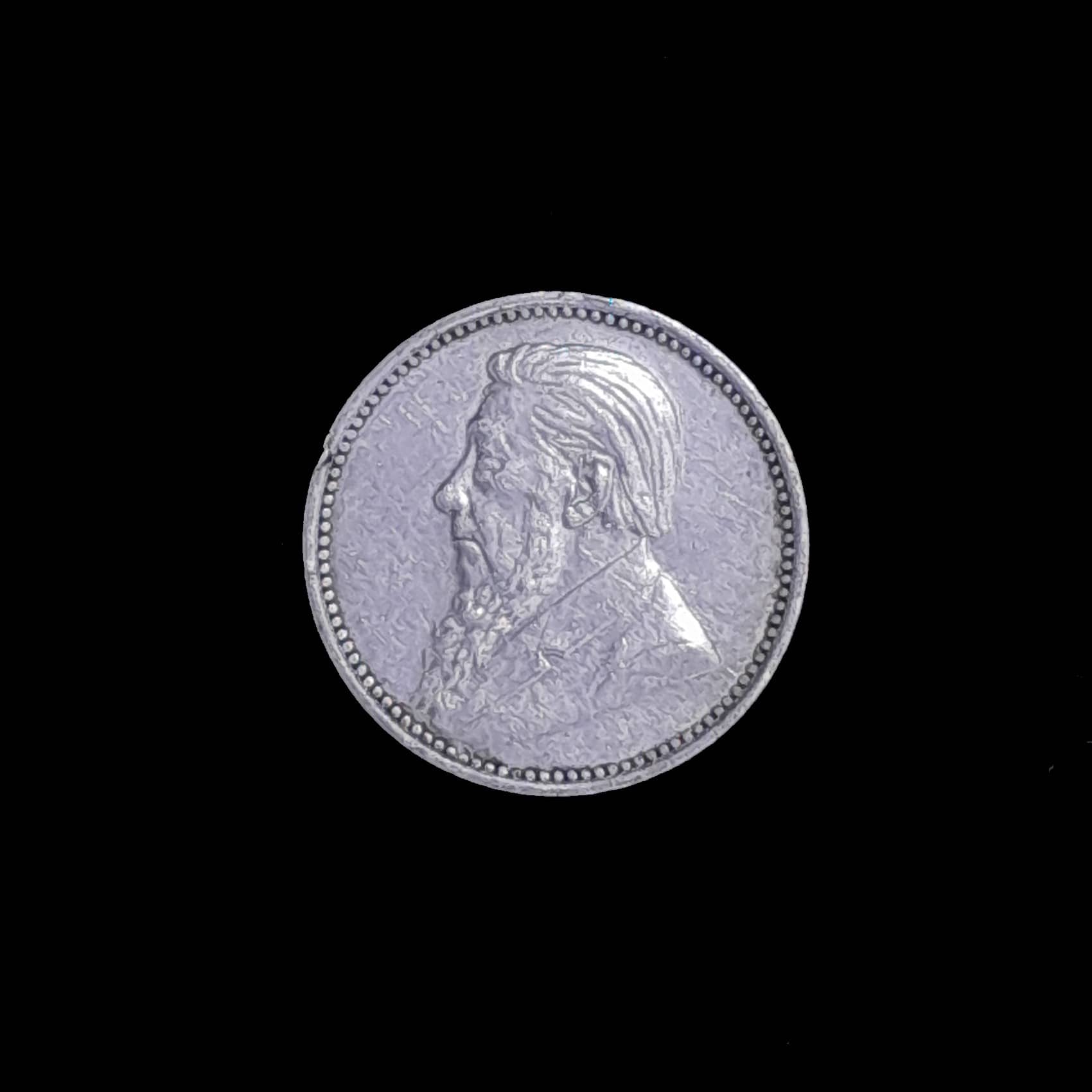 Sudáfrica 3 Pence 1897 MB Plata KM 3