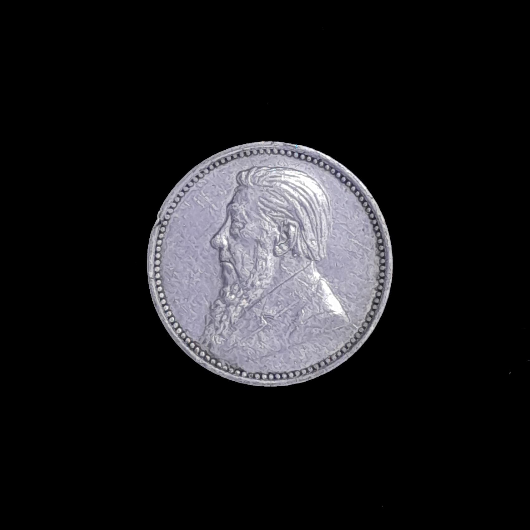 Sudáfrica 3 Pence 1897 MB Plata KM 3
