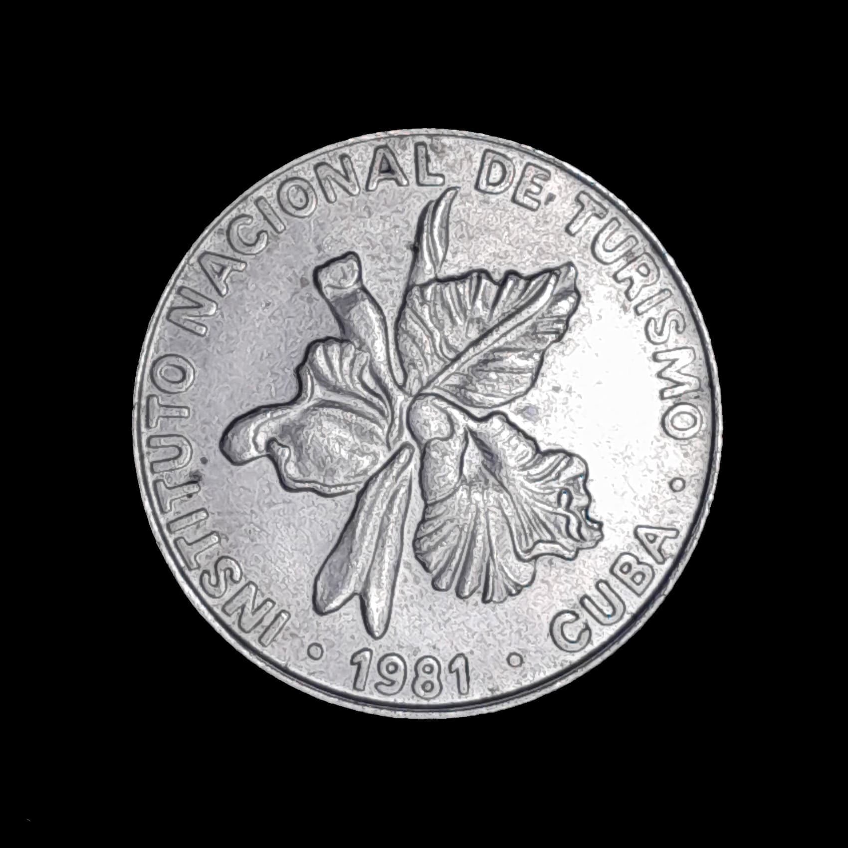 Cuba 25 Centavos 1981 Exc KM 418.1 25 Grande