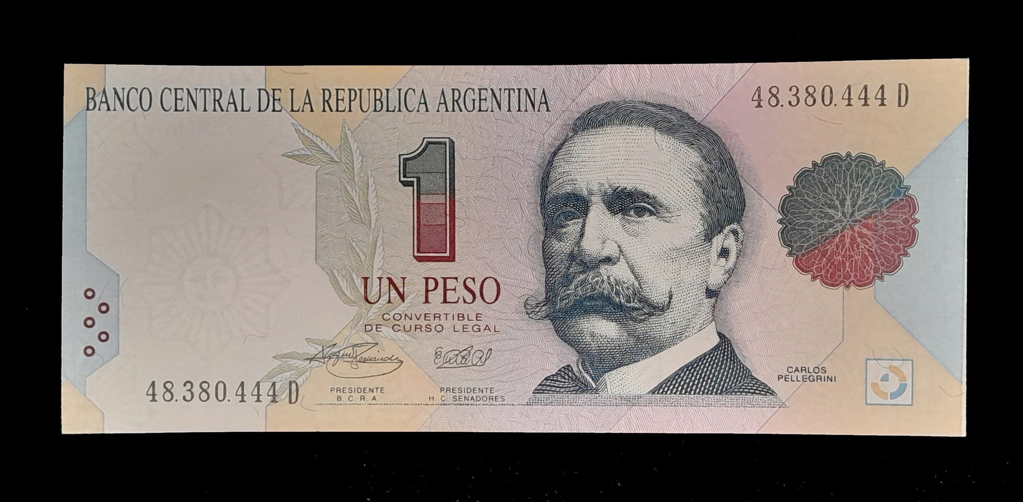 Argentina 1 Peso Conv. 1994 Serie D SC Col. 735f