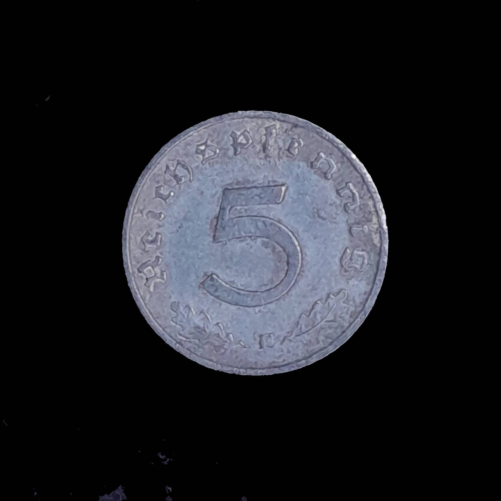 Alemania III Reich 5 Pfennig 1940 F Muy Bueno KM 100