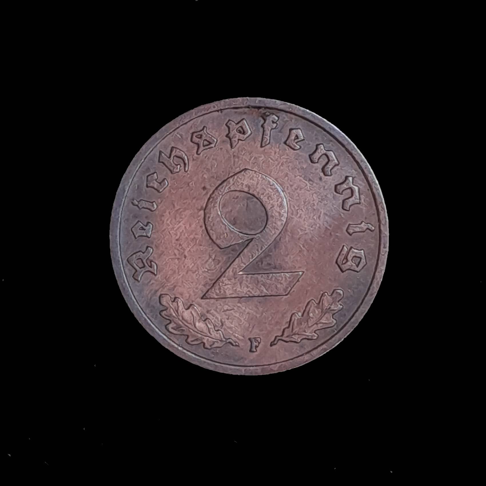 Alemania III Reich 2 Pfennig 1939 F Exc KM 90
