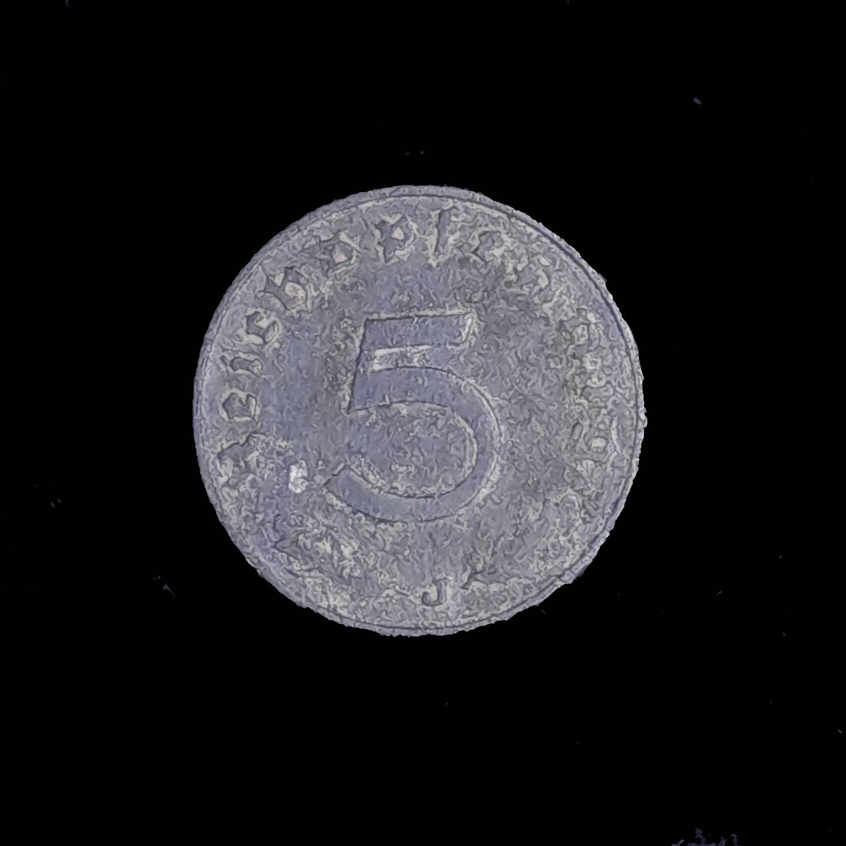 Alemania III Reich 5 Pfennig 1941 J Muy Bueno KM 100