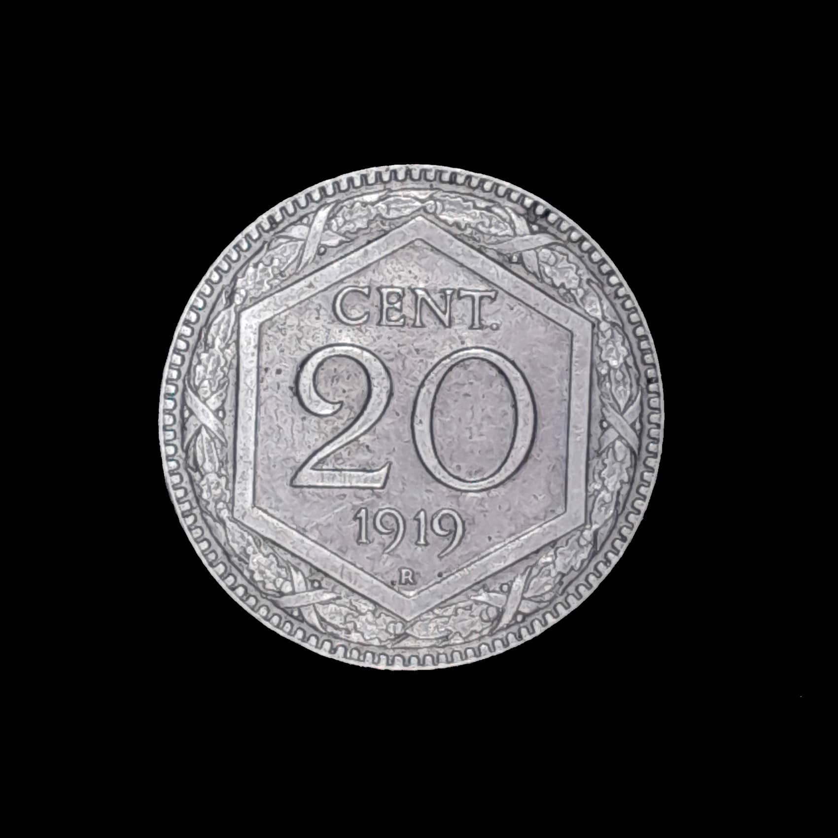 Italia 20 Centesimi 1919 Excelente Km 58