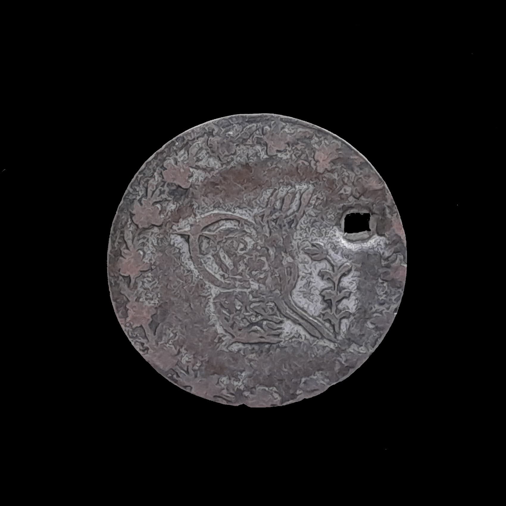 Imperio Otomano 20 Paras 1841 (1255 año 3) Plata Reg