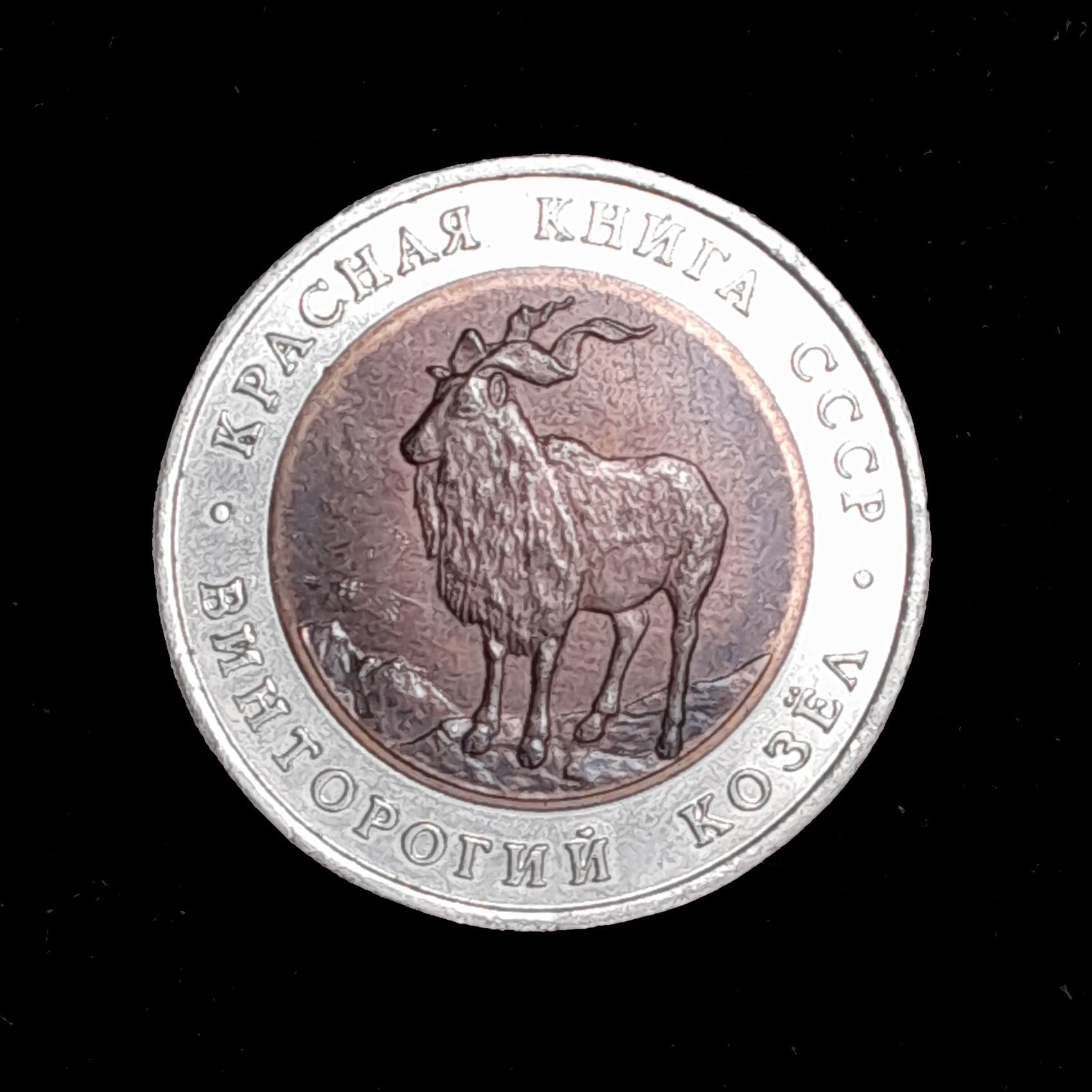 Rusia 5 Rublos 1991 Sin Circular Y 281 Cabra