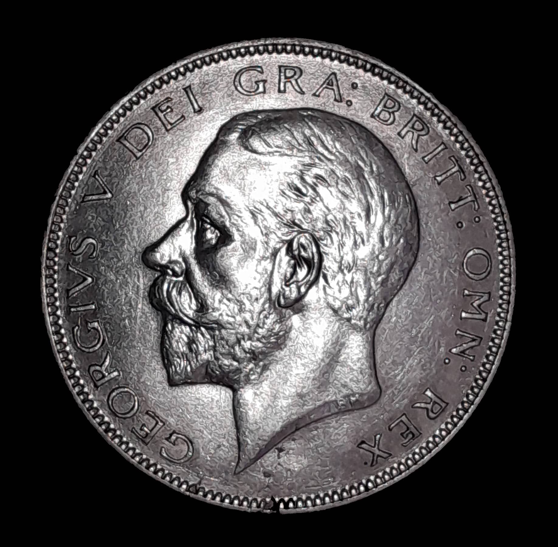 Gran Bretaña 1 Corona 1928 SC Plata KM 835 Jorge V