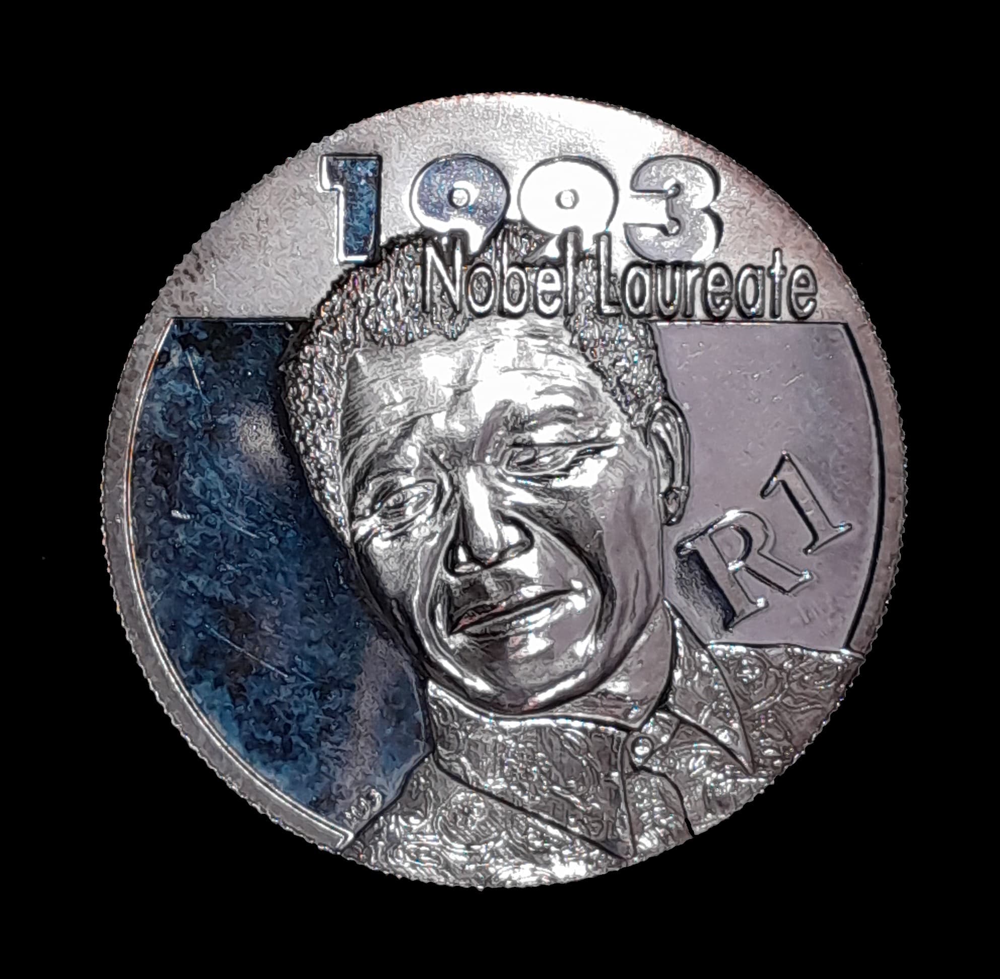 Sudáfrica 1 Rand 1993 SC Proof Exc KM 371 Nelson Mandela