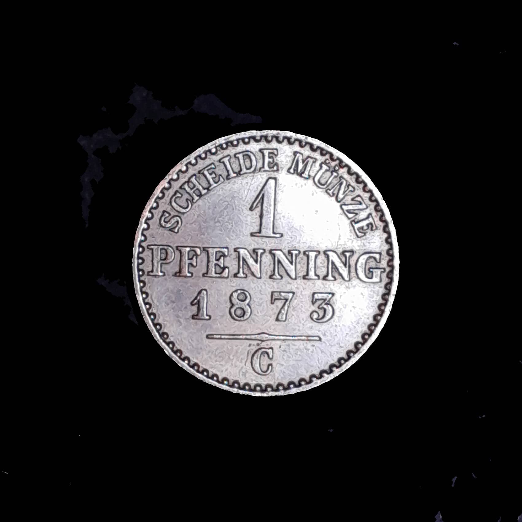 Alemania Prusia 1 Pfennig 1873 C Excelente KM 480