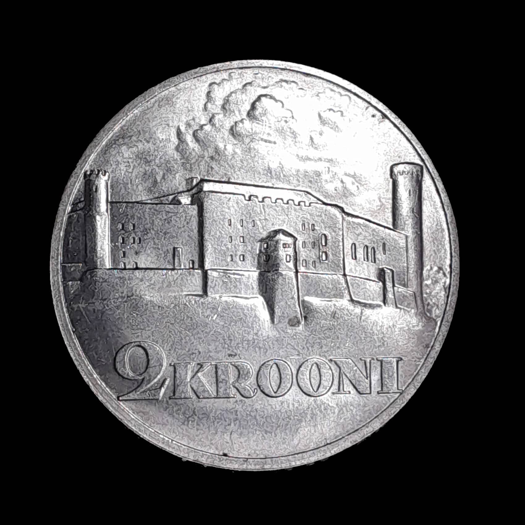 Estonia 2 Coronas 1930 Excelente Plata KM 20