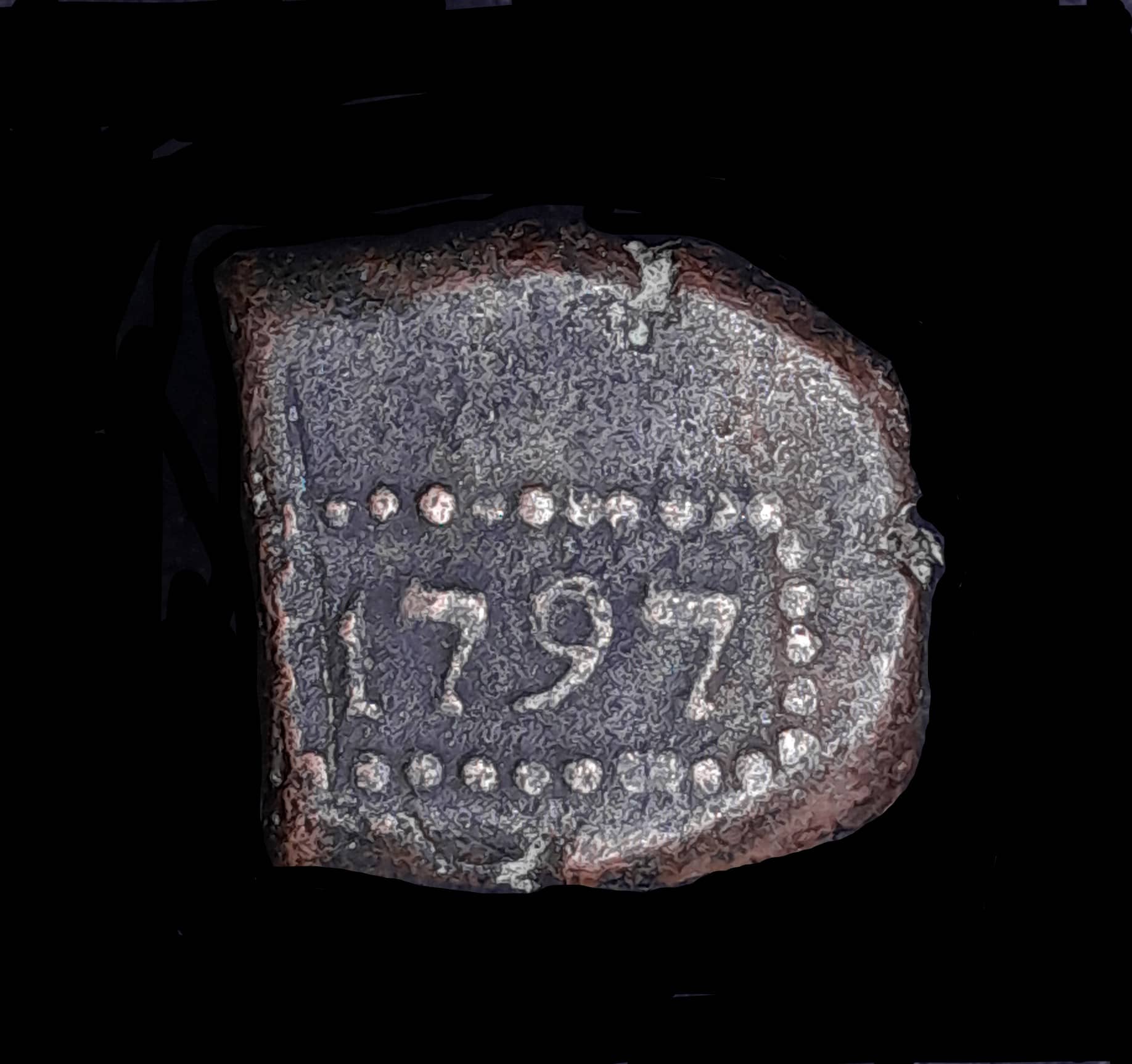 Compañía de Indias Orientales 1 Stuiver 1797 Muy Bueno KM 18