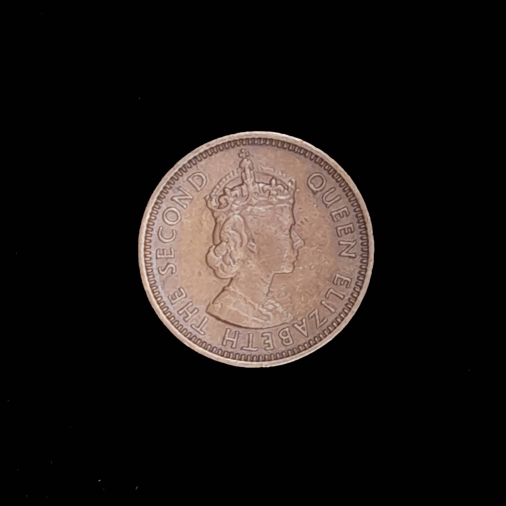 China Hong Kong 5 Cents 1960 Exc KM 29.1 Colonia Británica