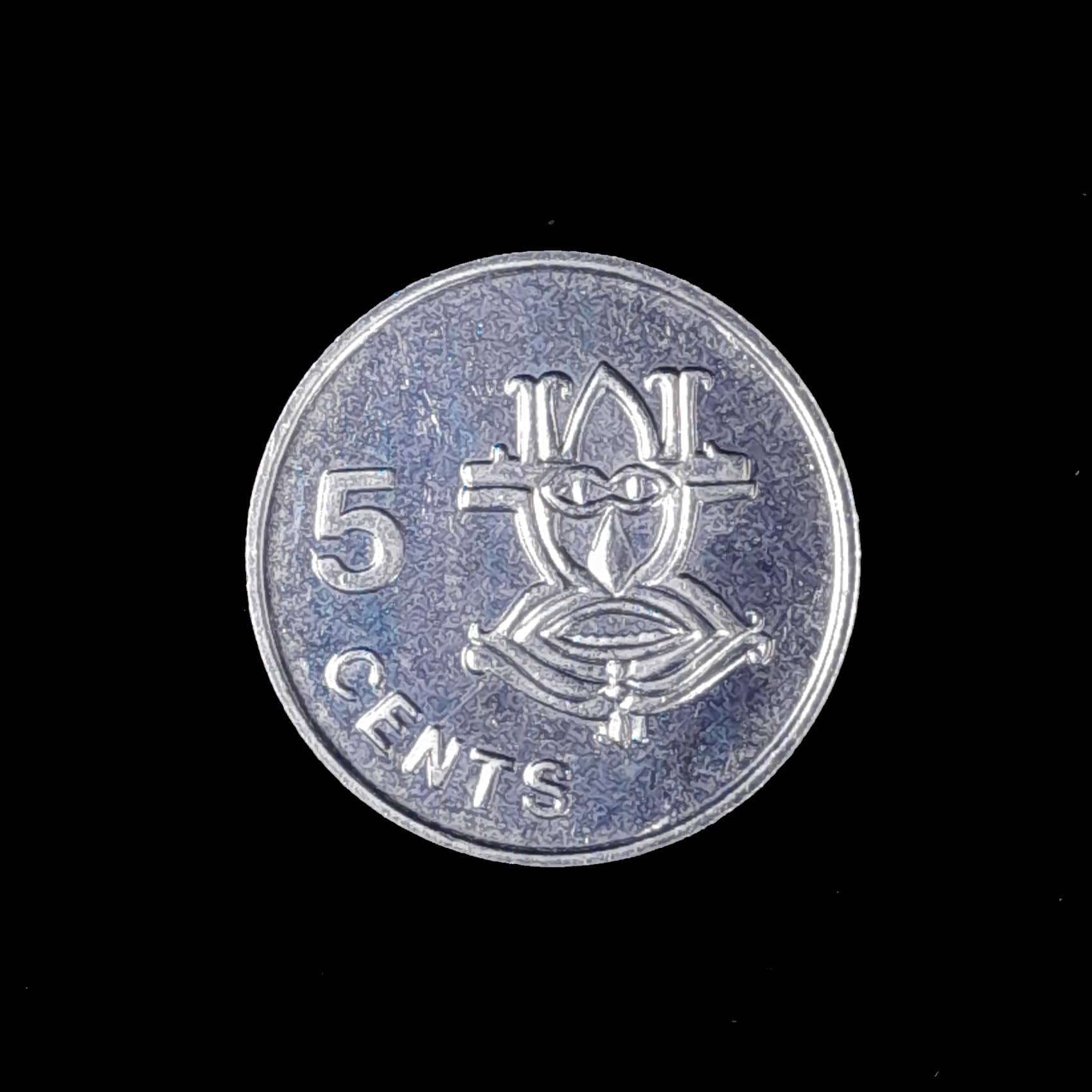 Islas Salomón 5 Cents 1996 SC KM 26a Colonia Británica