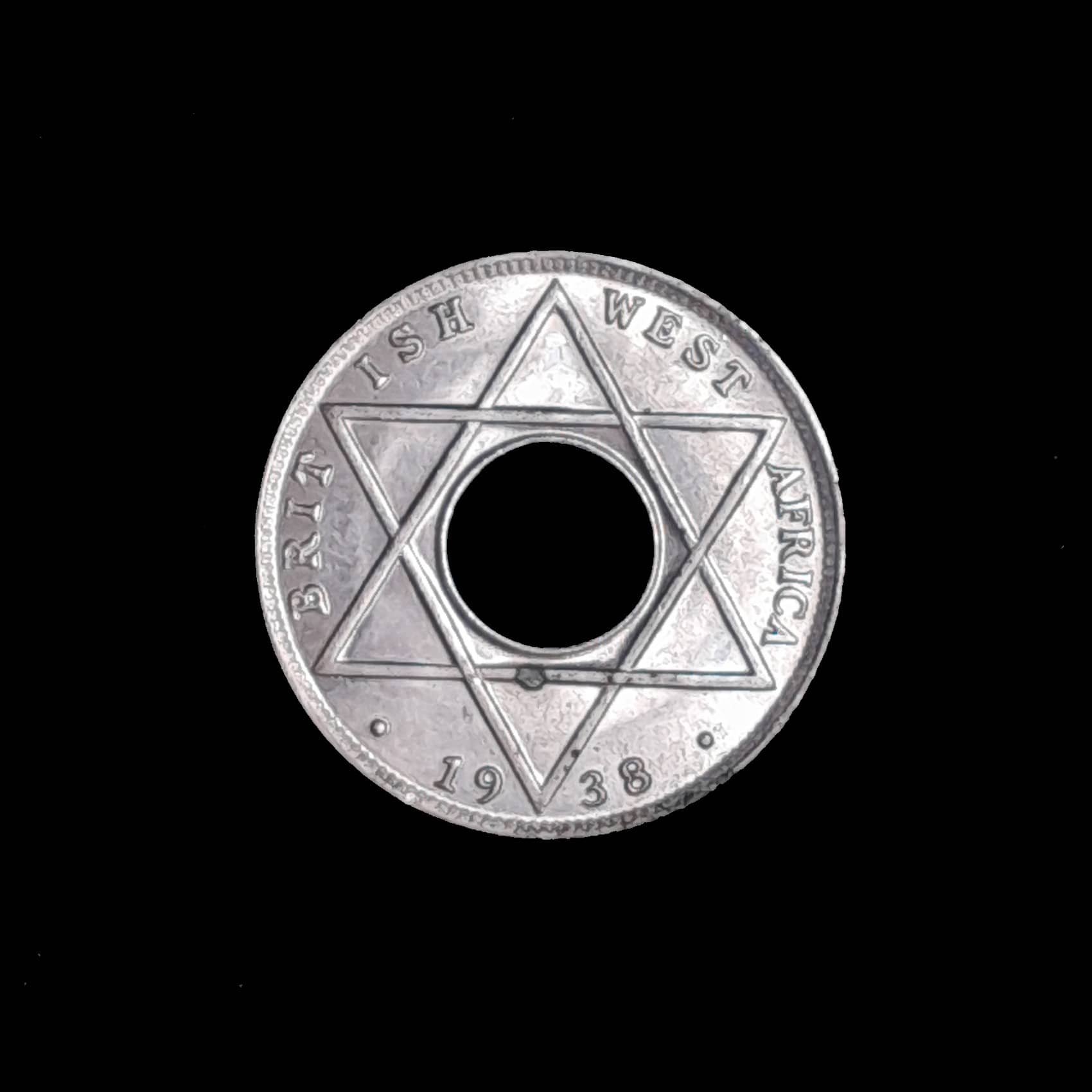 British West Africa 1/10 Penny 1938 H SC KM 20