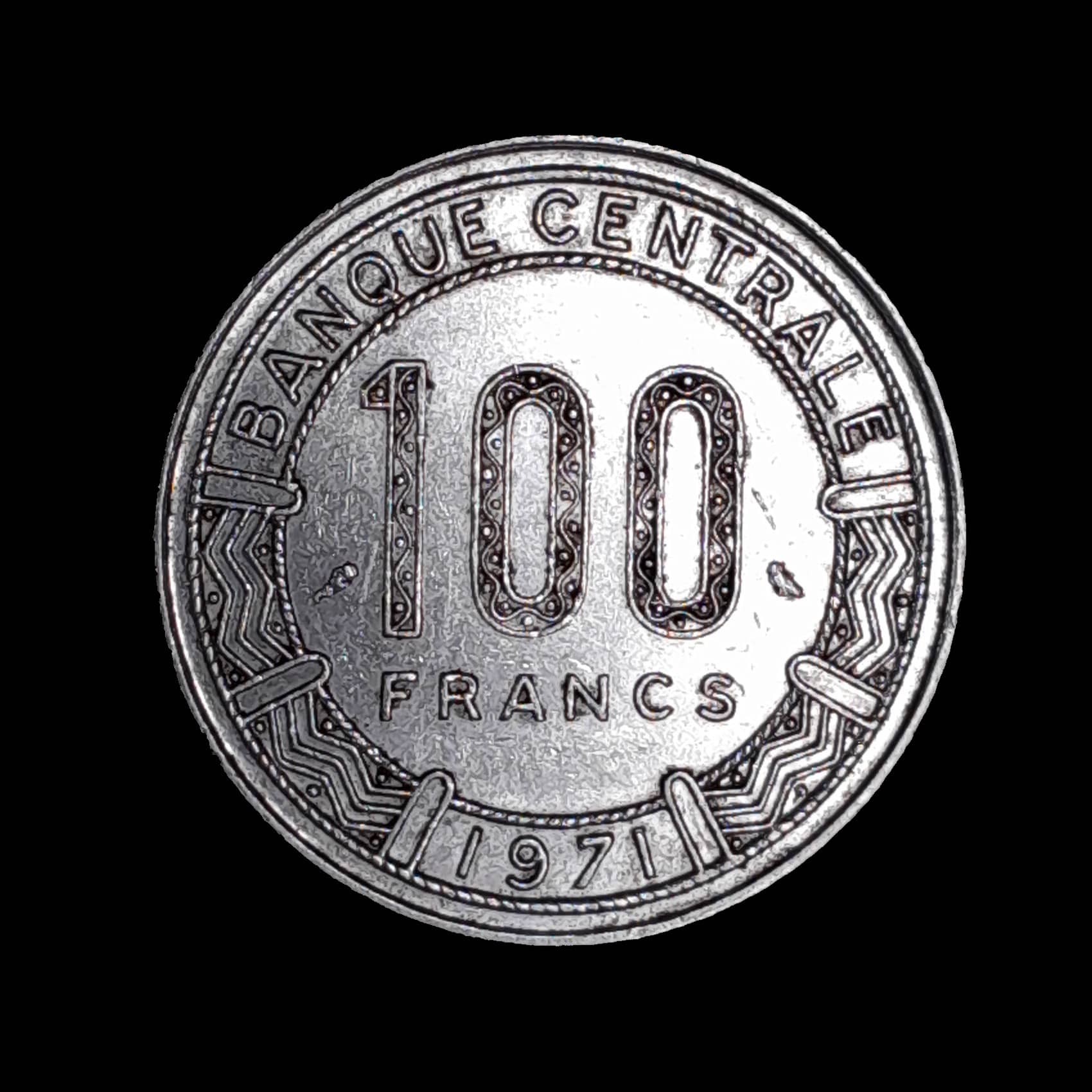 Camerún 100 Francos 1971 Excelente KM 15