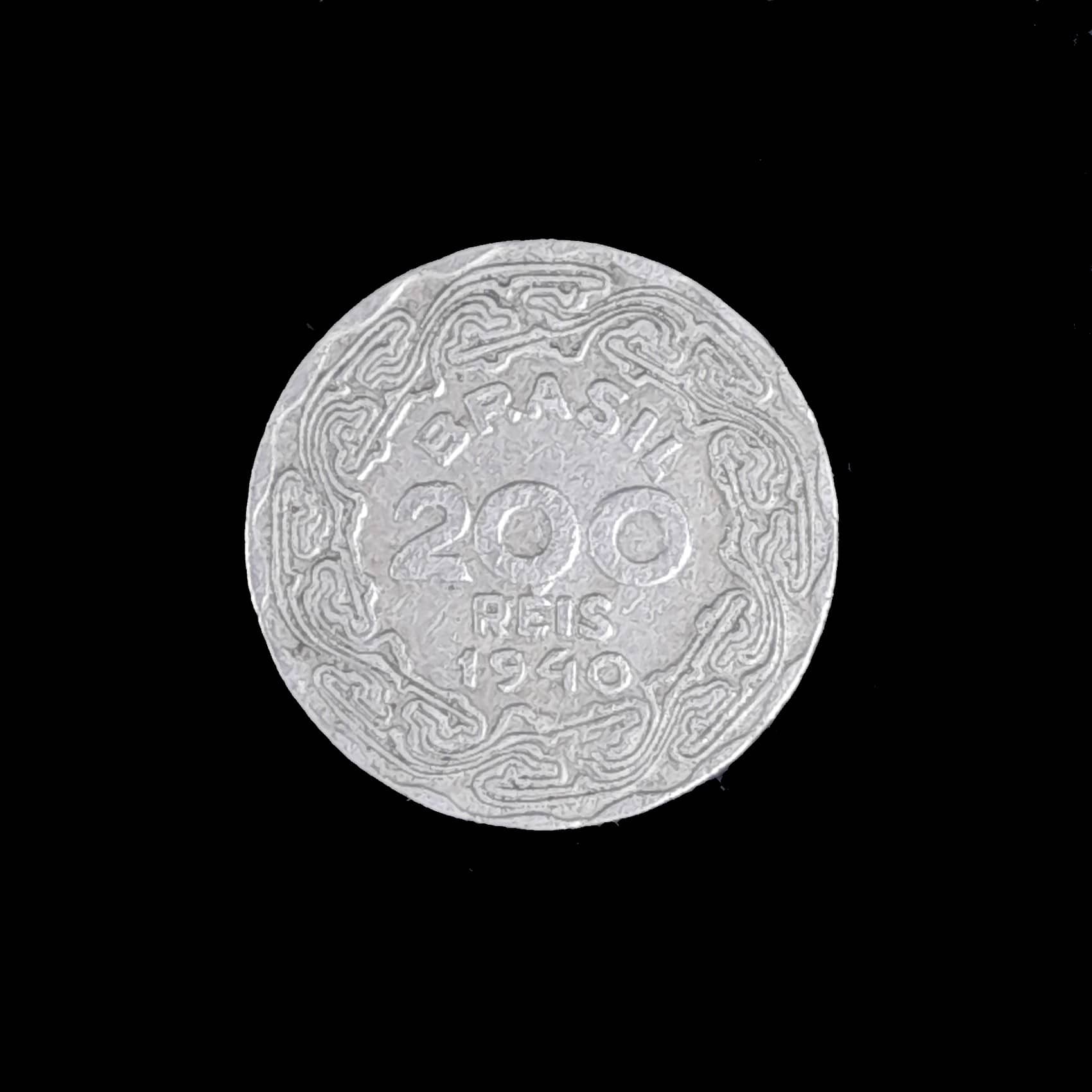 Brasil 200 Reis 1940 Muy Bueno KM 545 Getúlio Vargas