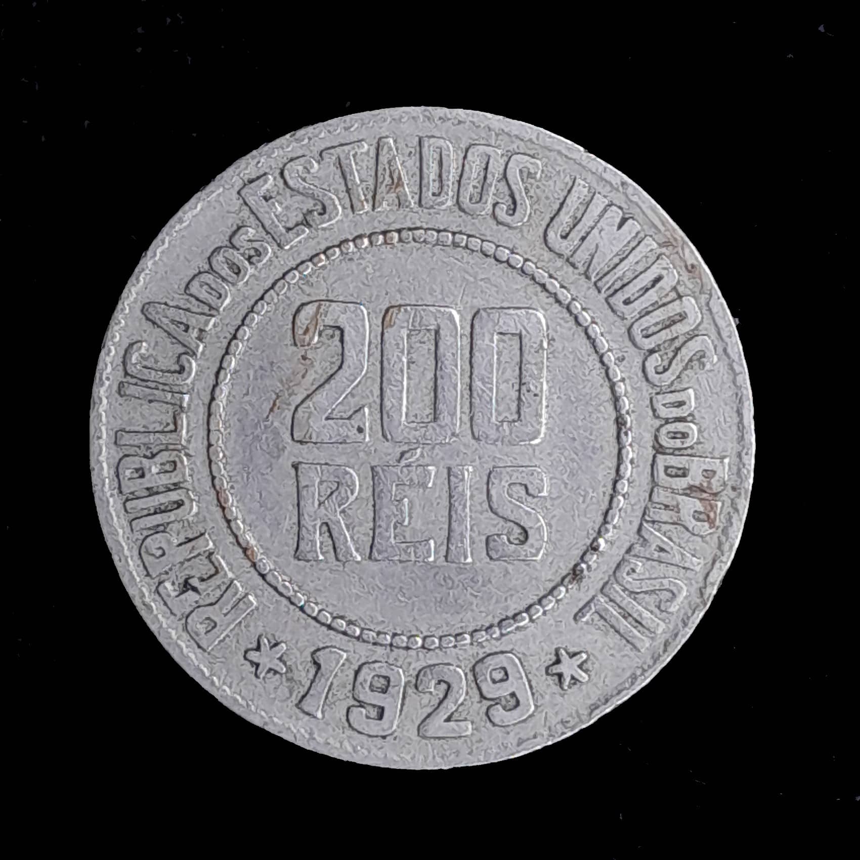 Brasil 200 Reis 1929 Muy Bueno KM 519