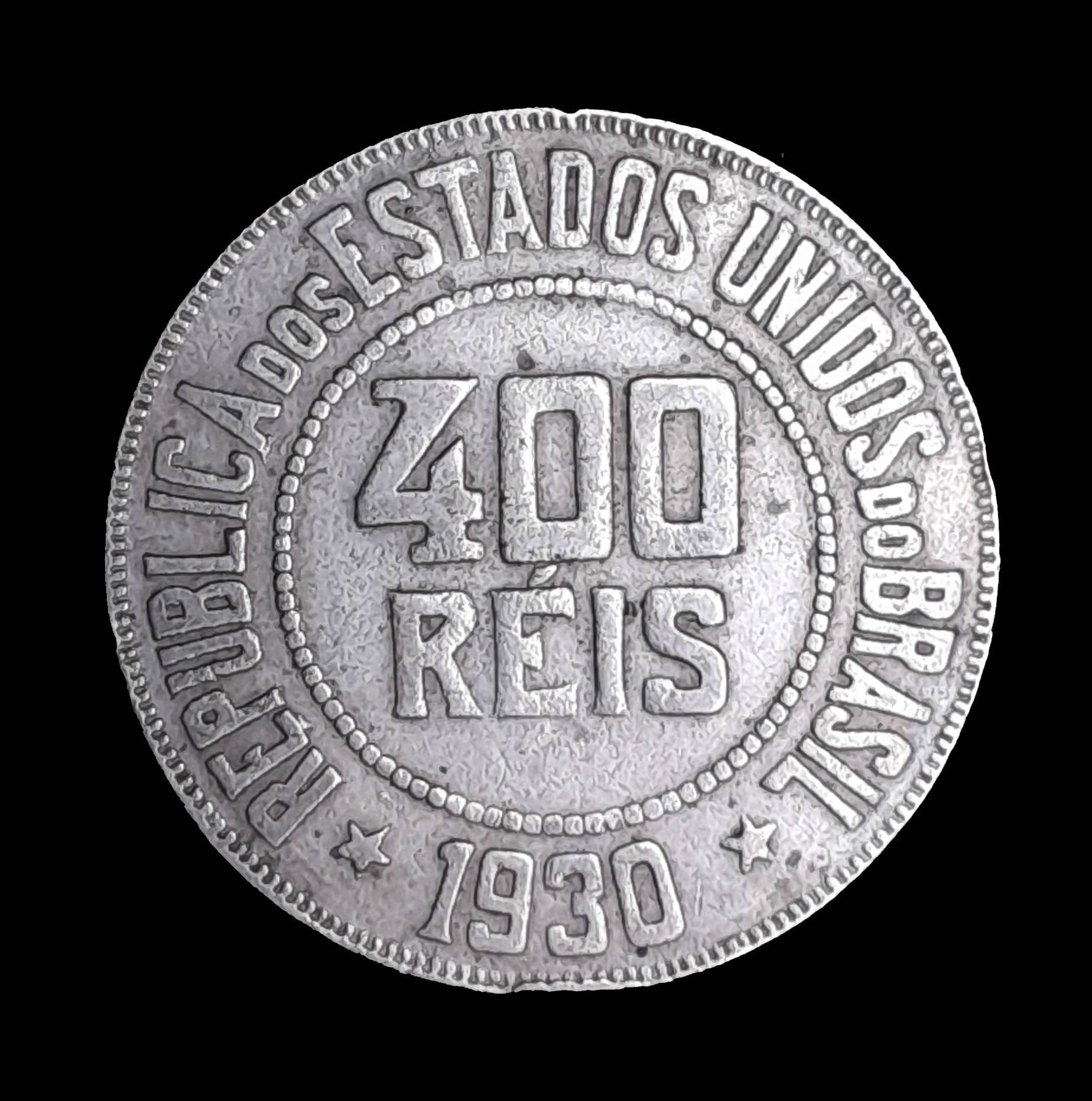 Brasil 400 Reis 1930 Muy Bueno KM 520