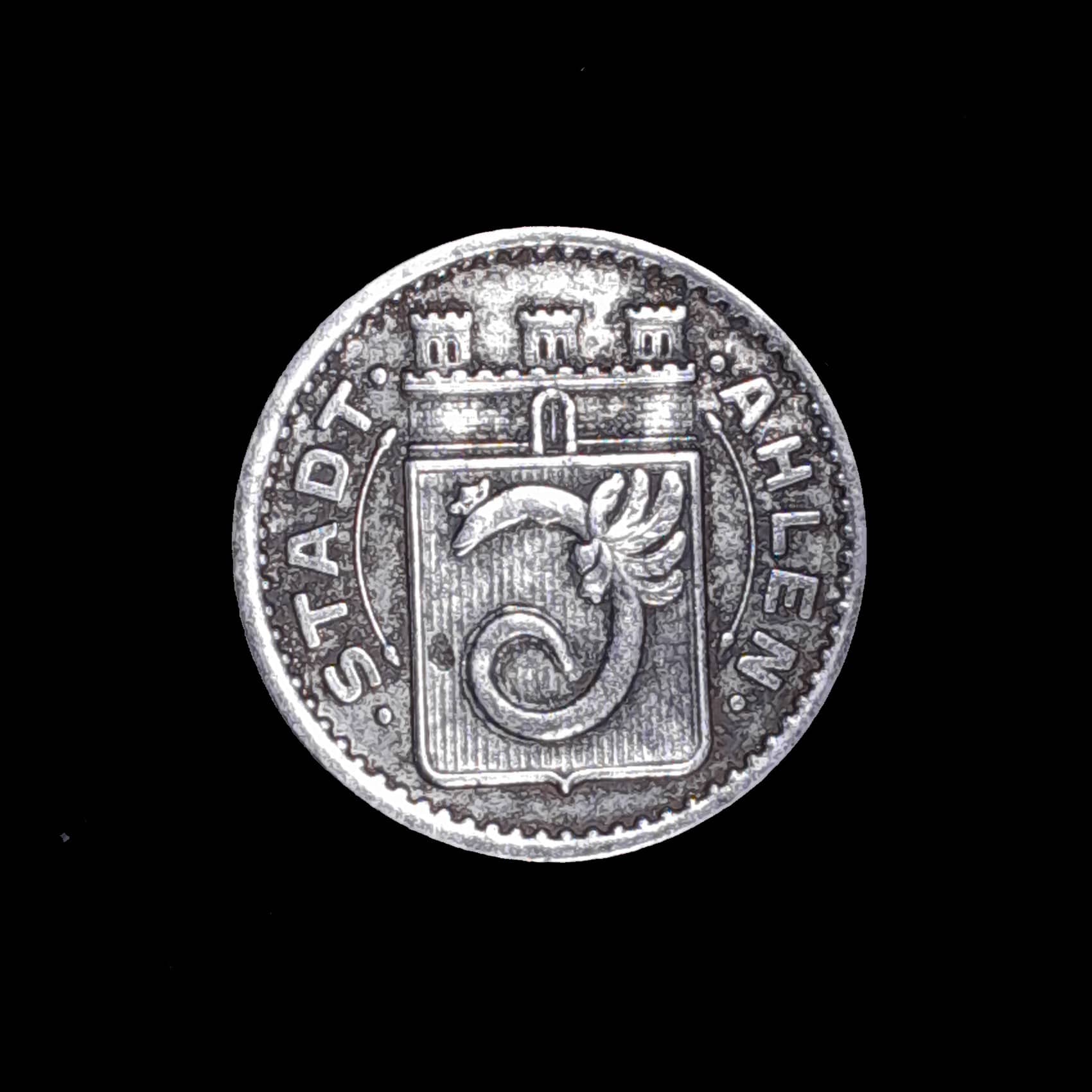 Alemania Notgeld Ahlen 10 Pfennig 1918 Exc Funk 6 Escasa