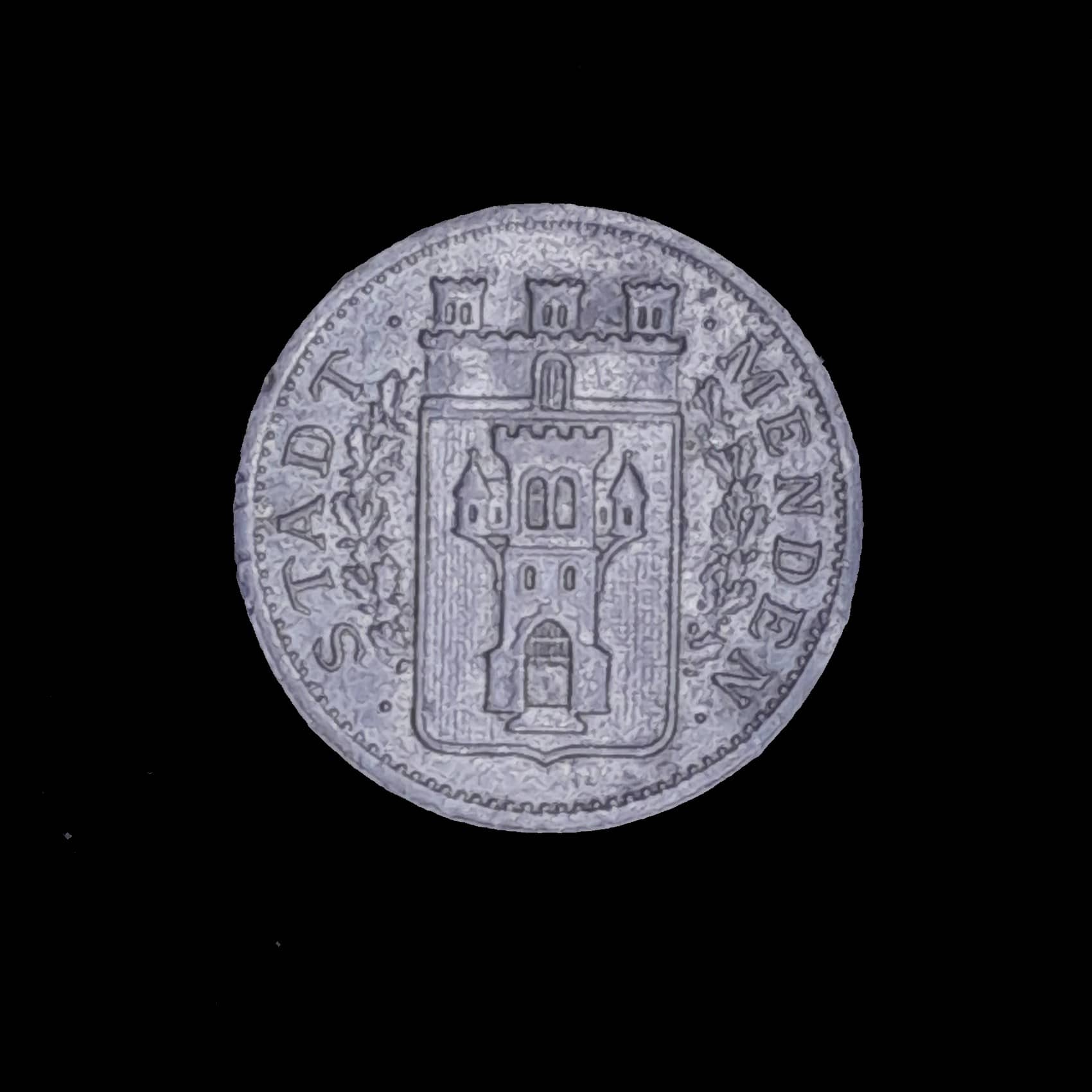Alemania Notgeld Menden 10 Pfennig 1917 Exc Funk 328.2