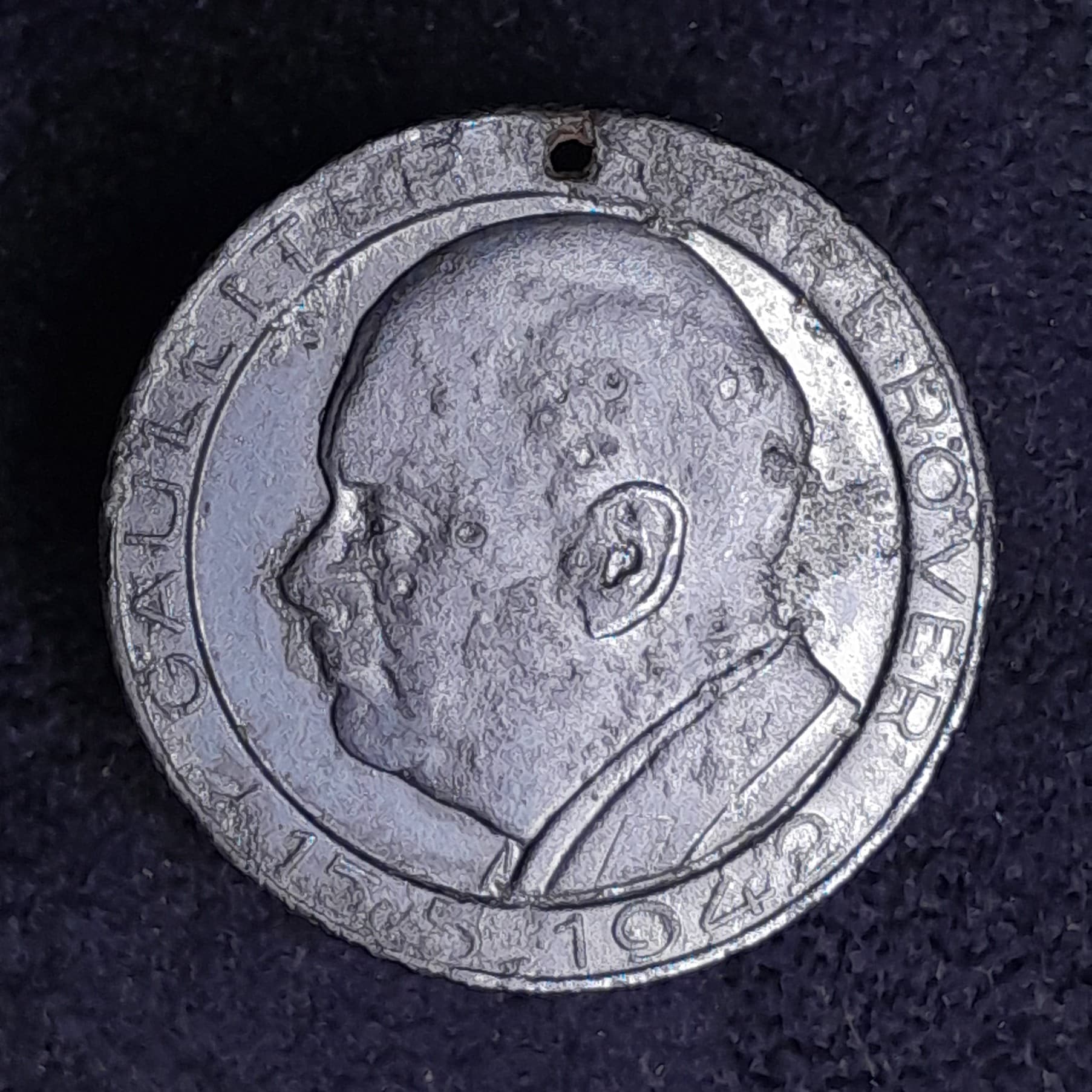 Alemania III Reich Medalla Gauleiter Carl Rover MB