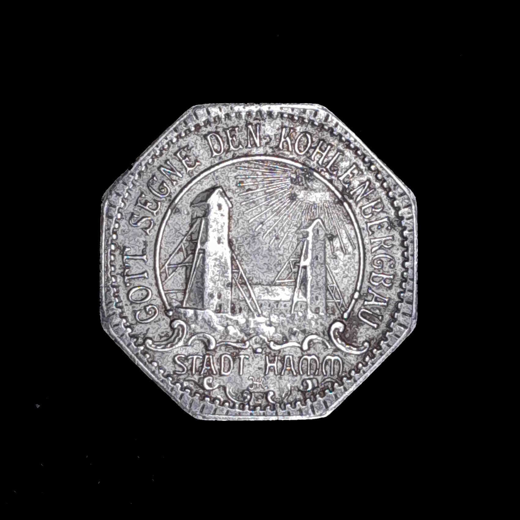 Alemania Notgeld Hamm 10 Pfennig 1919 Exc Funk 191.13