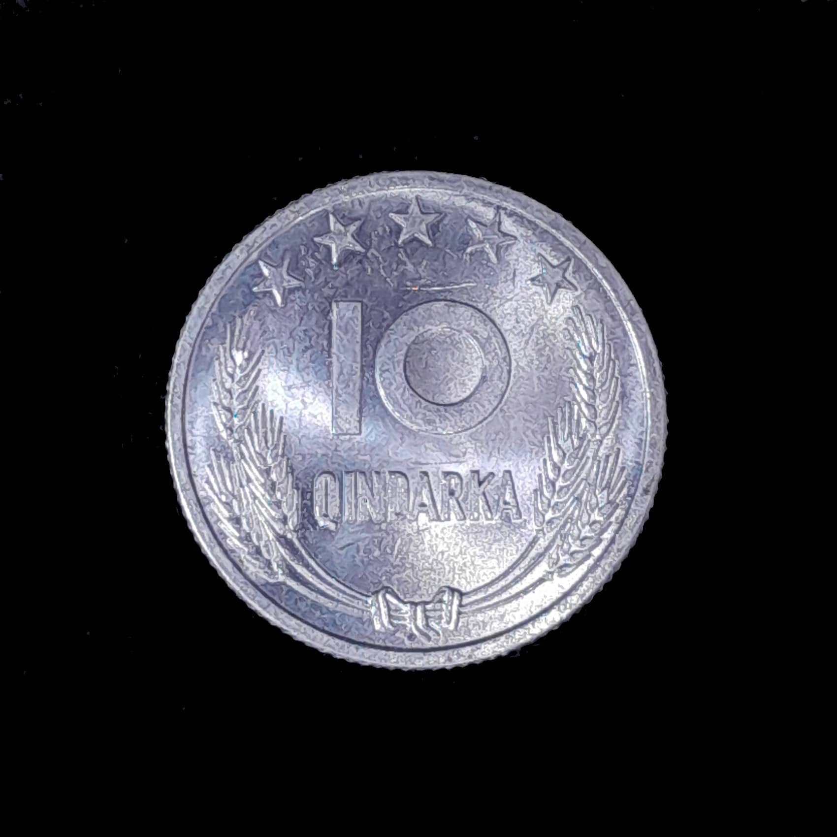Albania 10 Quindarka 1969 SC KM 45 25 años Liberación