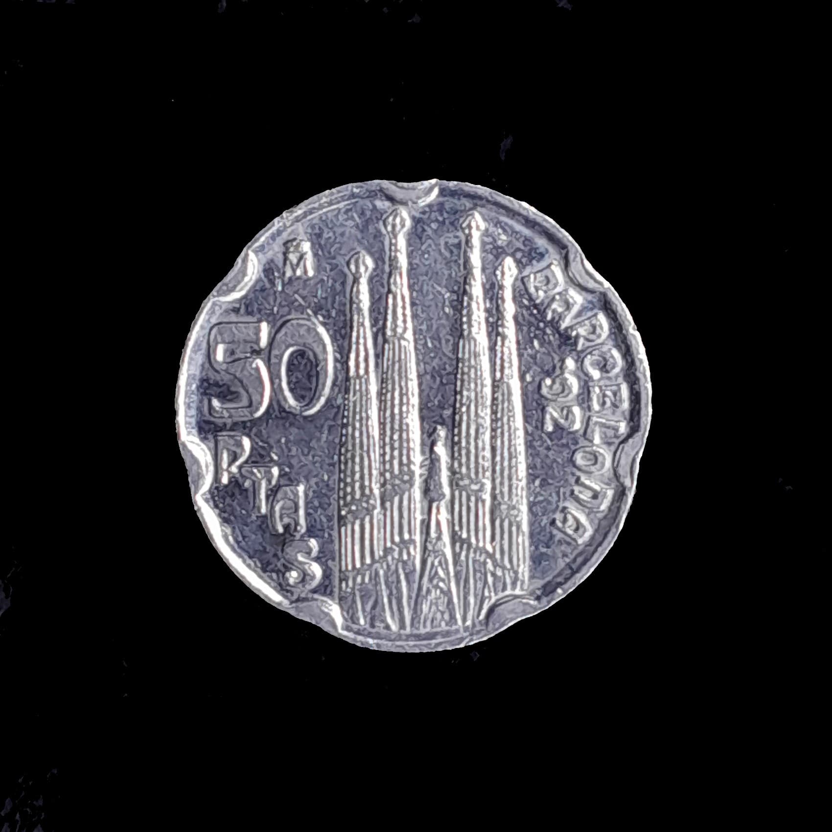 España 50 Pesetas 1992 SC KM 907 Sgda Flia Barcelona