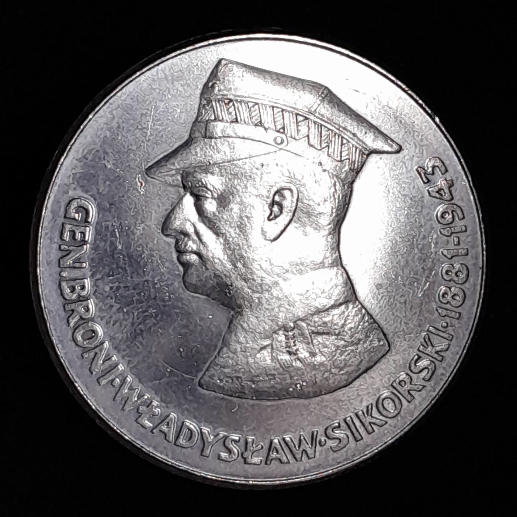 Polonia 50 Zlotys 1991 SC Y 122 Generał Władysław Sikorski