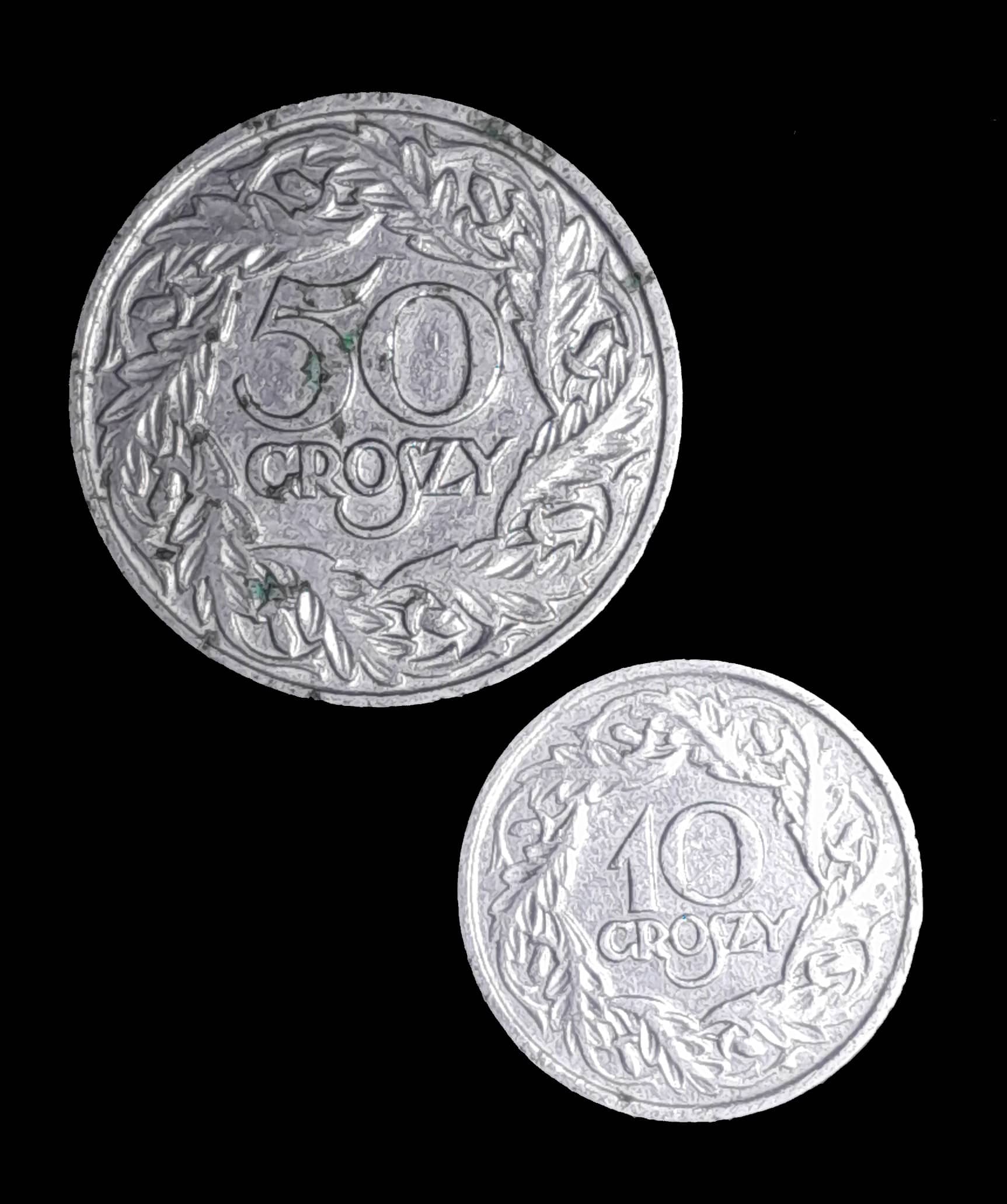 Polonia 10 y 50 Groszy 1923 Excelente Y 13