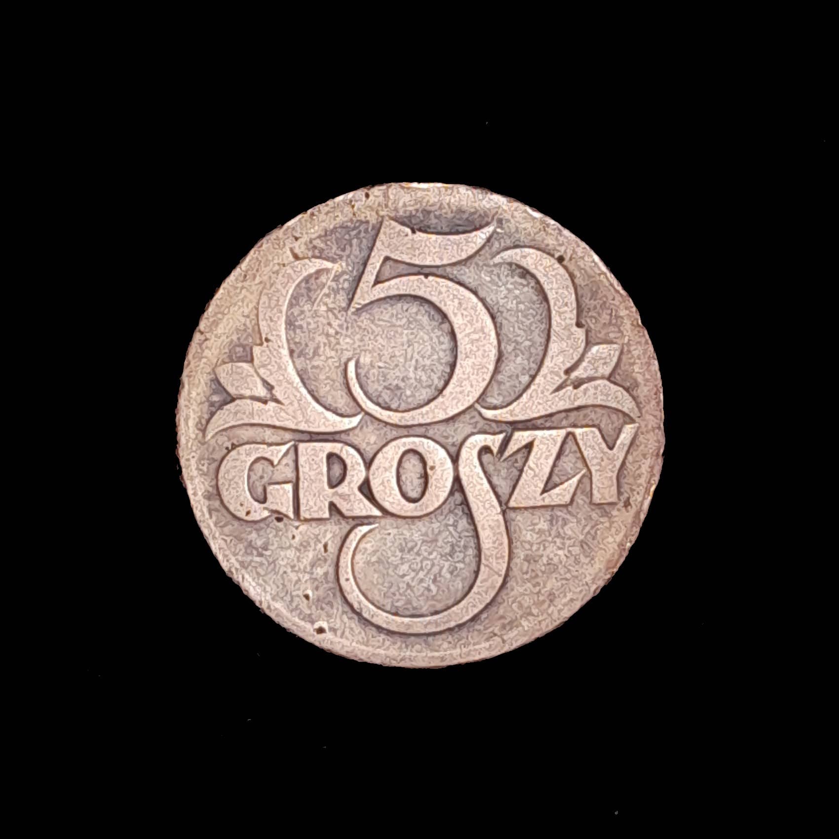 Polonia 5 Groszy 1923 Mb Y 10 Escasa