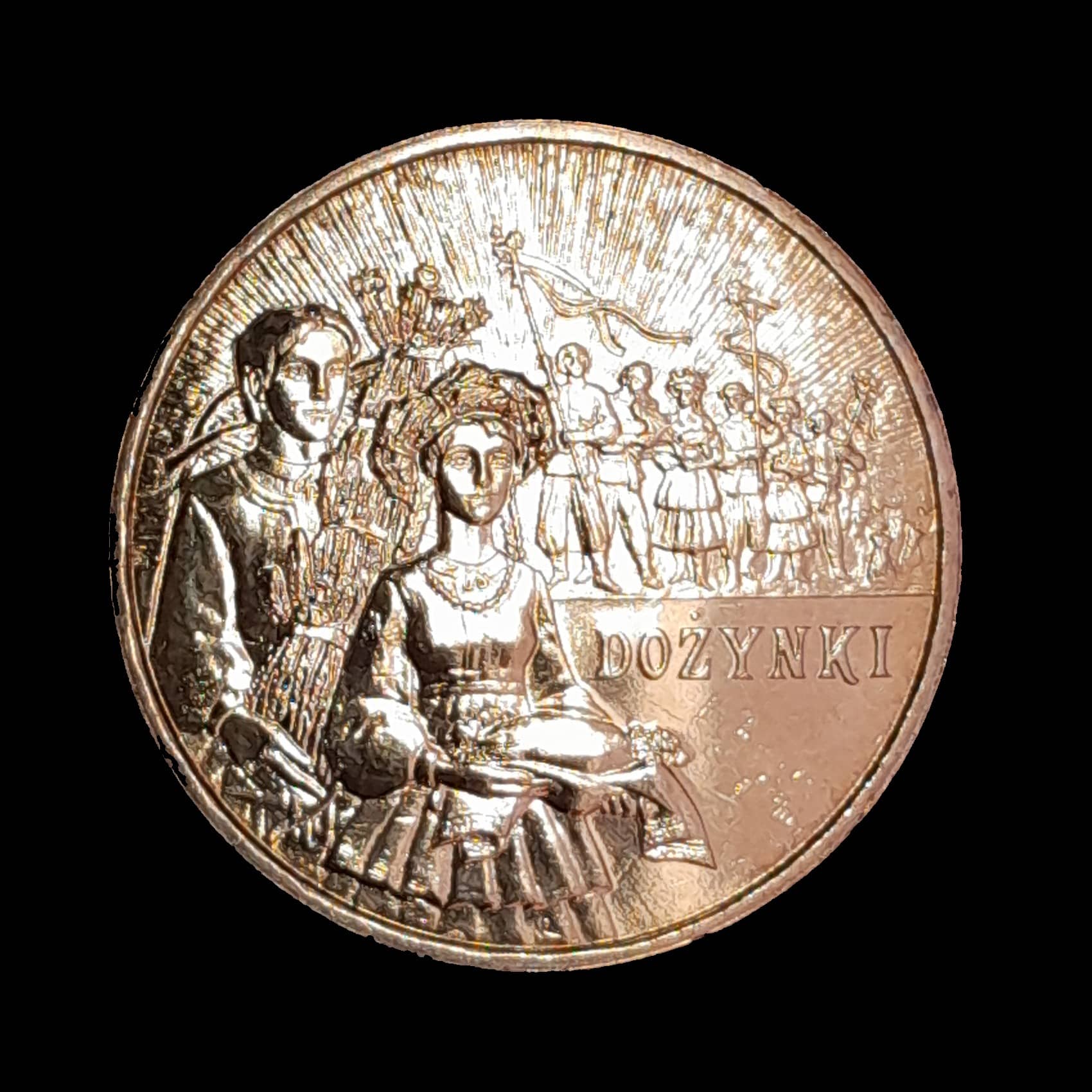 Polonia 2 Zlotys 2004 SC Y 507 Feria de la Cosecha