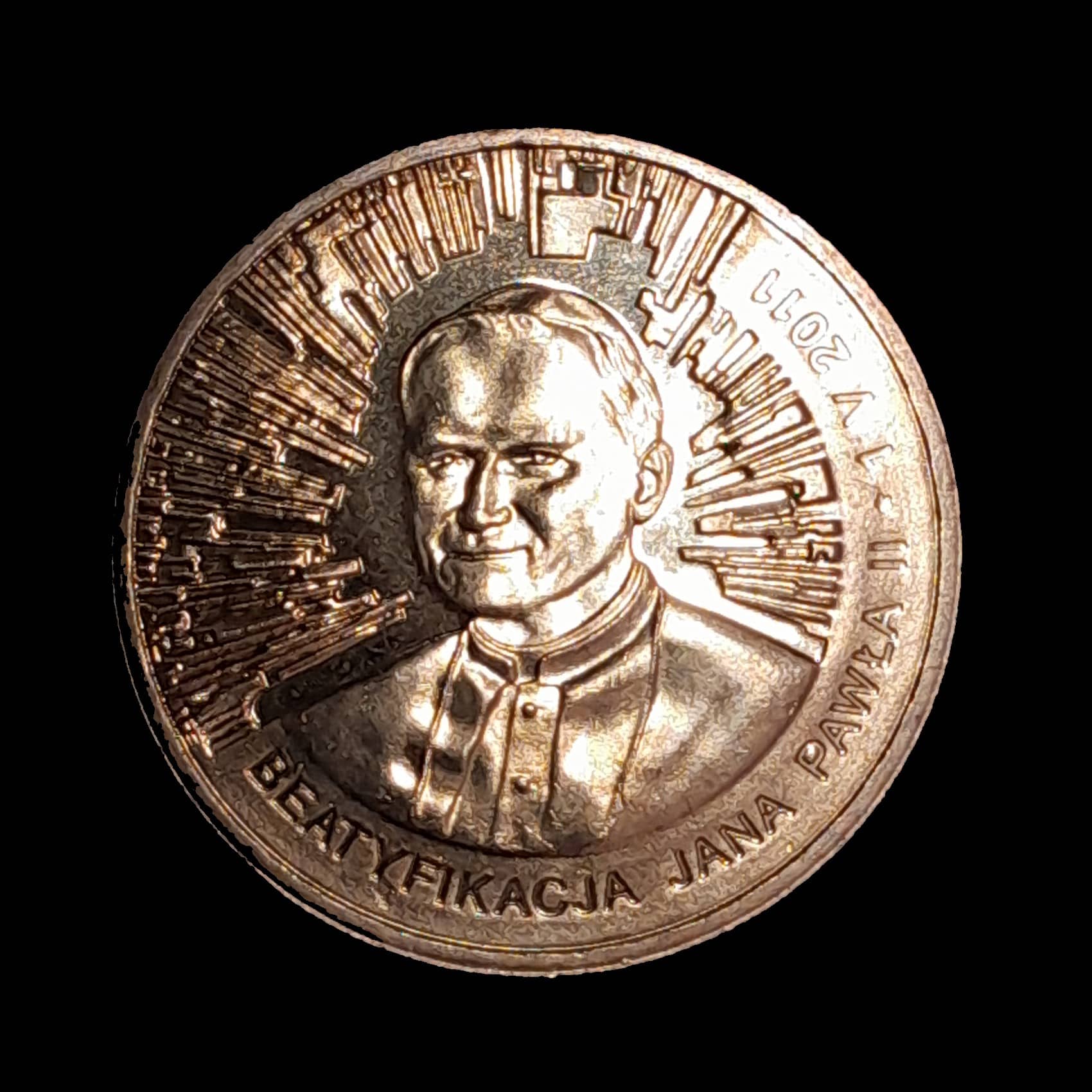 Polonia 2 Zlotys 2011 SC Y 772 Beatificacion Juan Pablo II