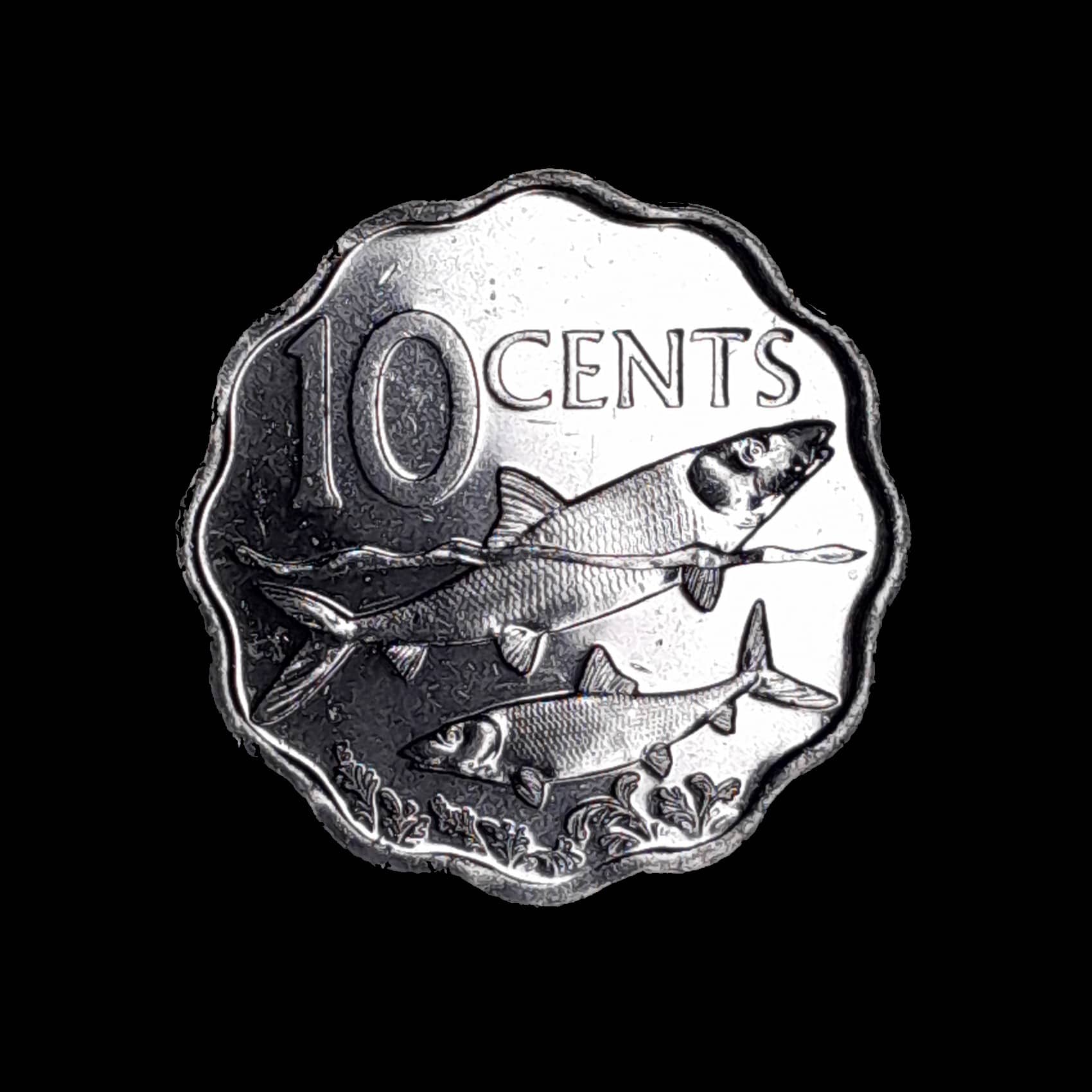 Bahamas 10 Cents 2007 Sin Circular KM 219