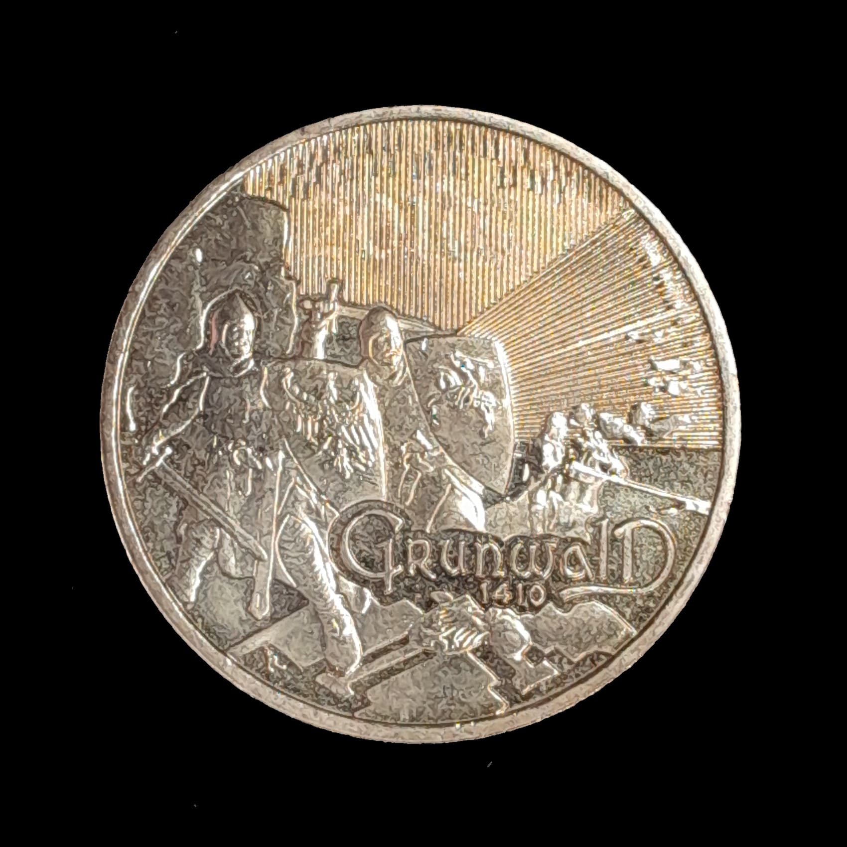 Polonia 2 Zlotys 2010 SC Y 732 Batalla de Grunwald