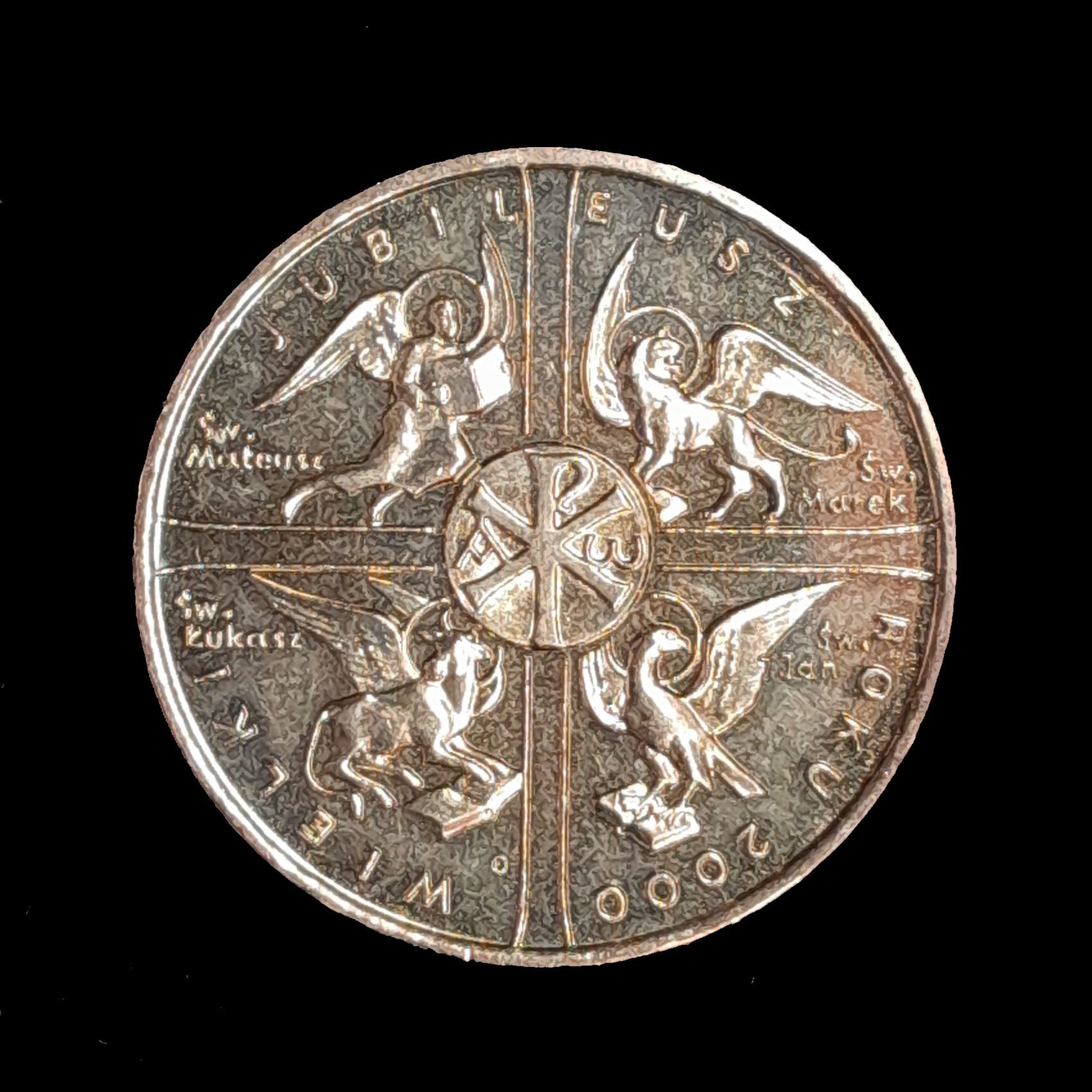 Polonia 2 Zlotys 2000 SC Y 376 Jubileo año 2000