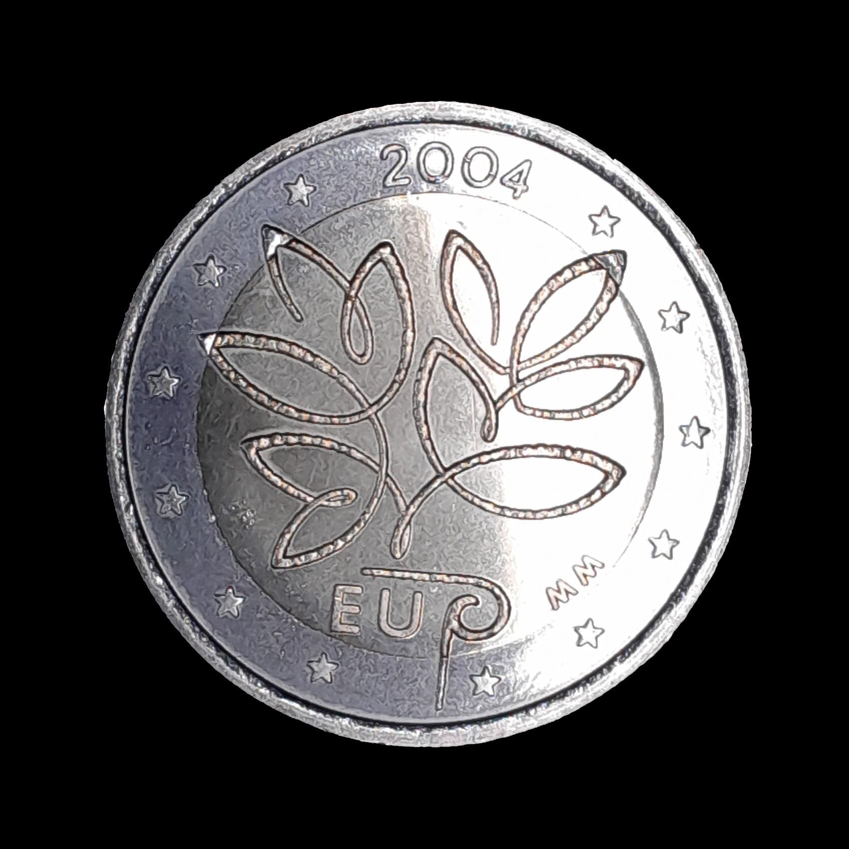 Finlandia 2 Euros 2004 SC KM 114 Ampliación de la UE
