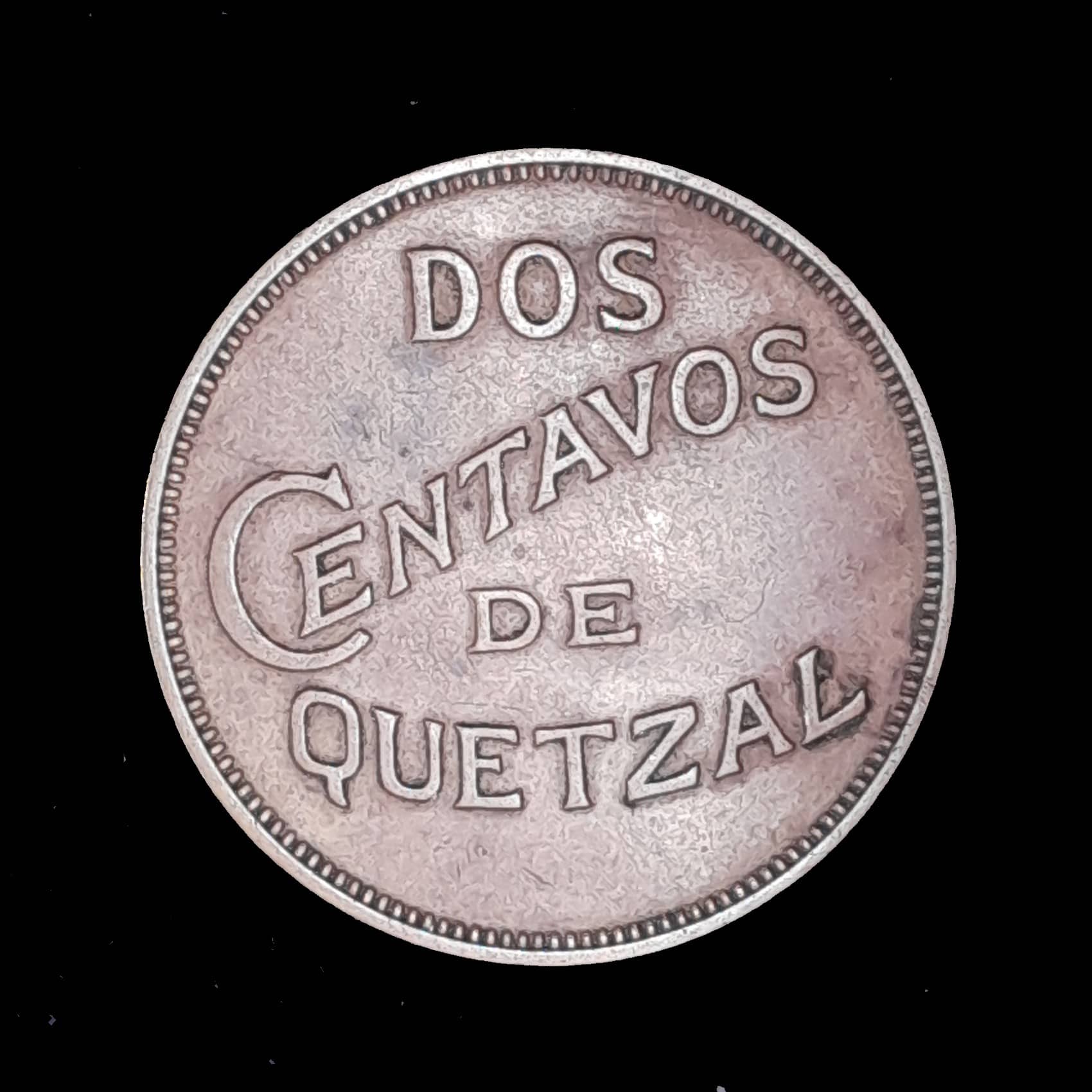 Guatemala 2 Centavos 1932 Exc KM 250 Año único