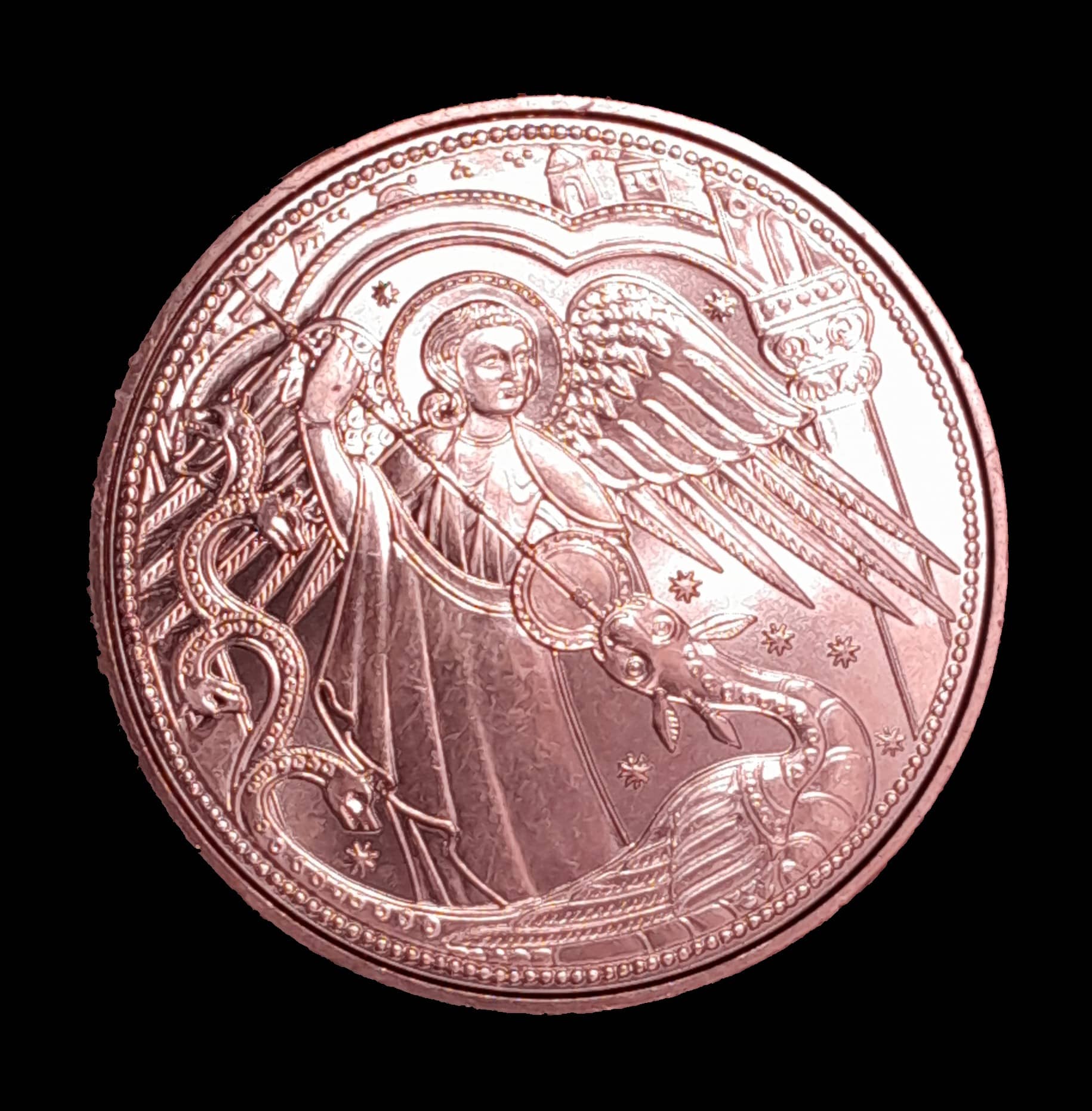 Austria 10 Euros 2017 SC KM 3267 Arcangel Miguel