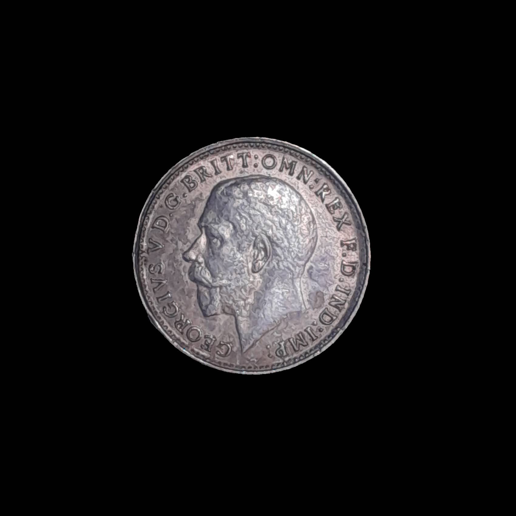 Gran Bretaña 3 Pence 1920 SC Plata KM 813