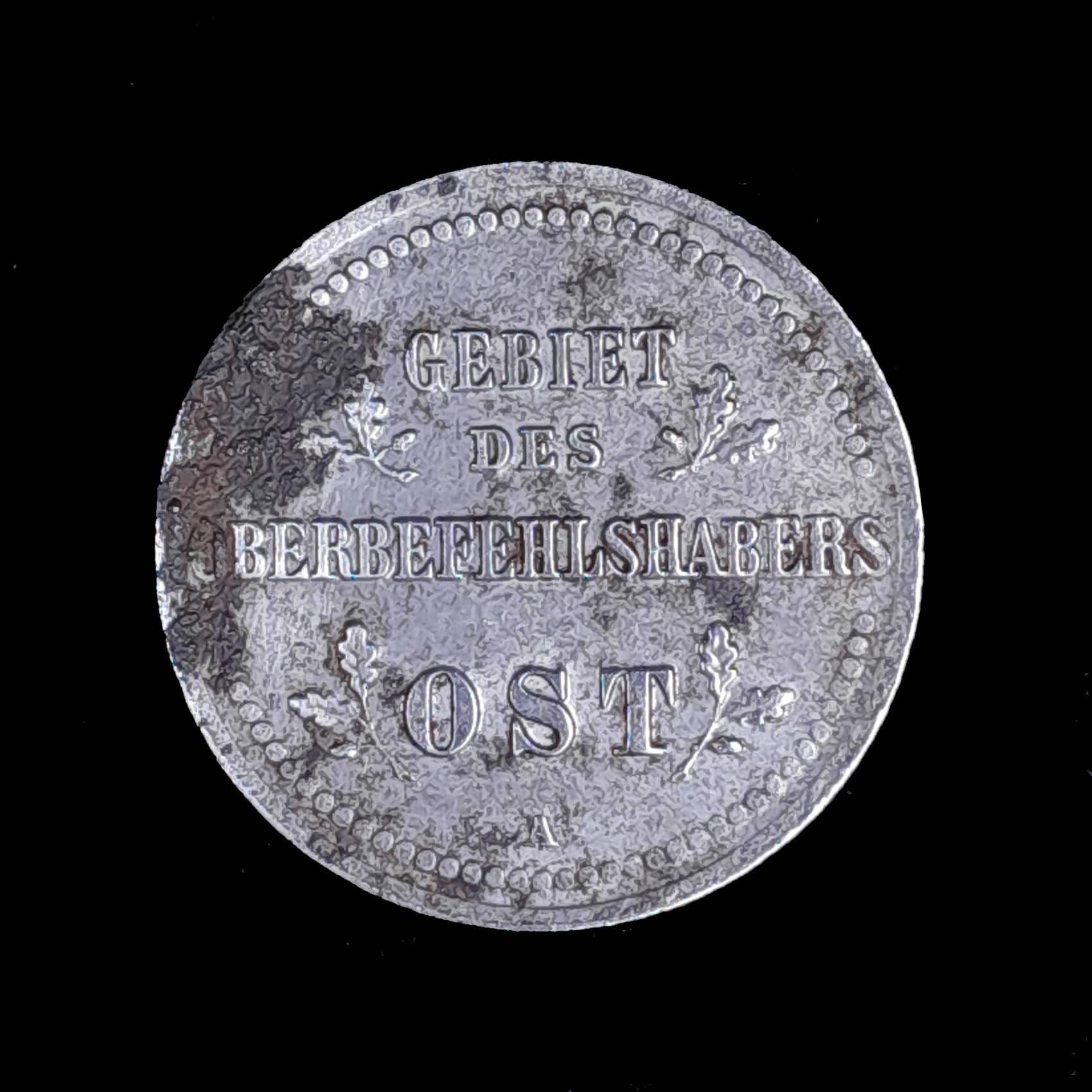 Alemania 2 Kopecks 1916 Bueno KM 22 Ocupación de Rusia