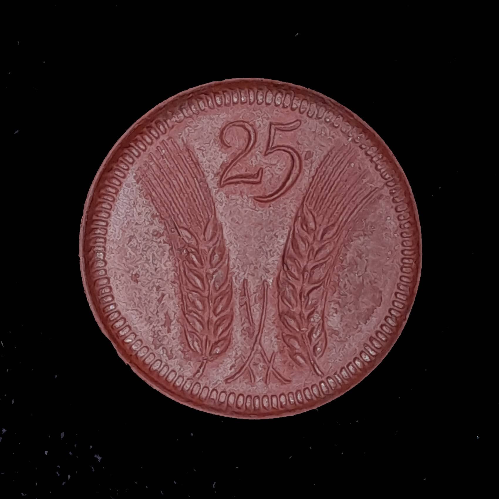 Alemania Notgeld Munstenberg 25 Pfennig 1921 Scheuch 199