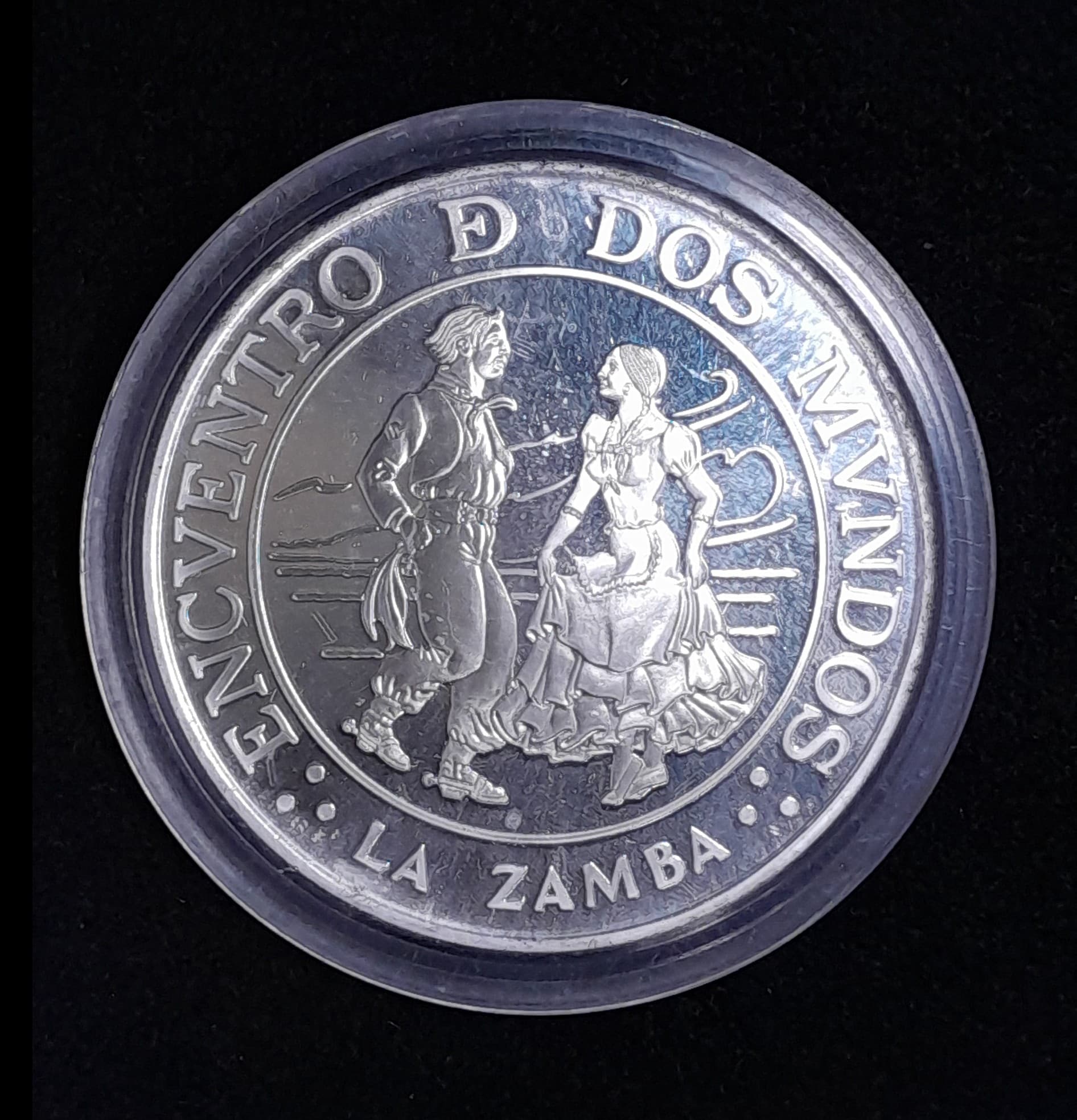 Argentina 25 Pesos 1997 SC Plata CJ 10.2.1 Zamba