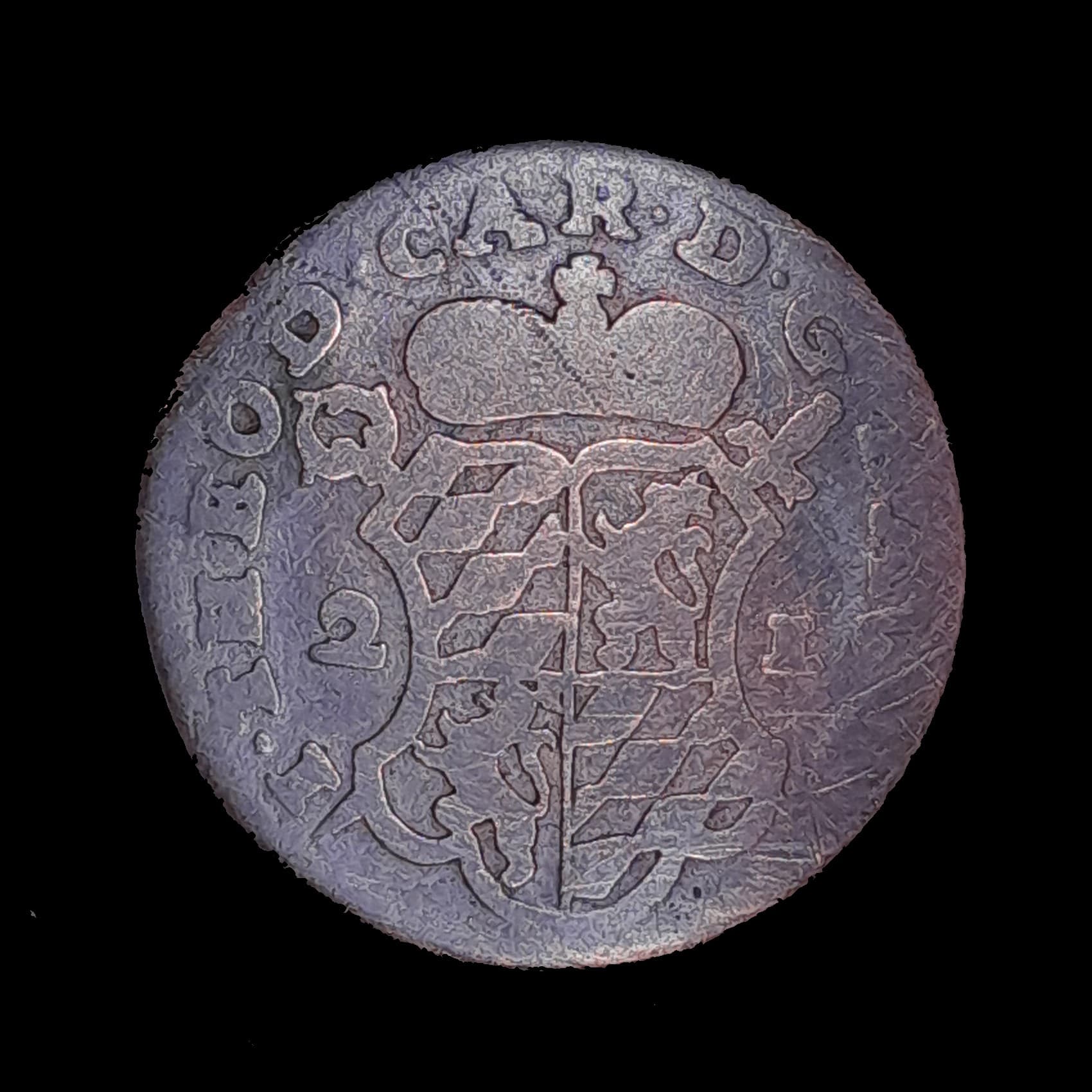Lieja Privincia Obispal 2 Liard 1752 Bueno KM 158
