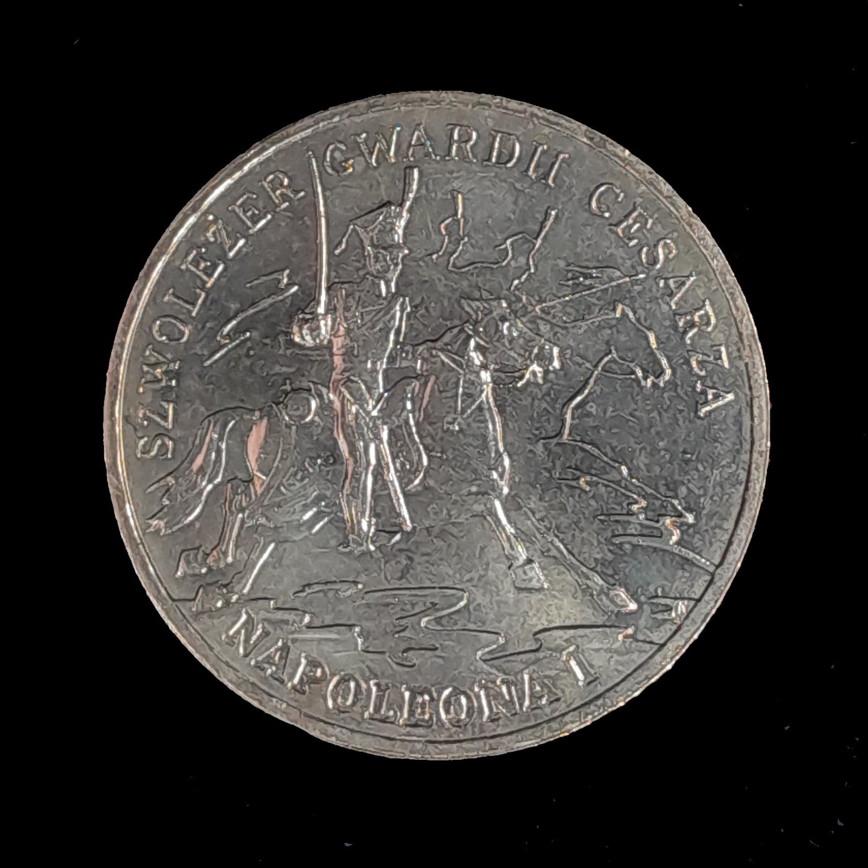 Polonia 2 Zlotys 2010 SC Y 718 Caballería Guardia Imperial