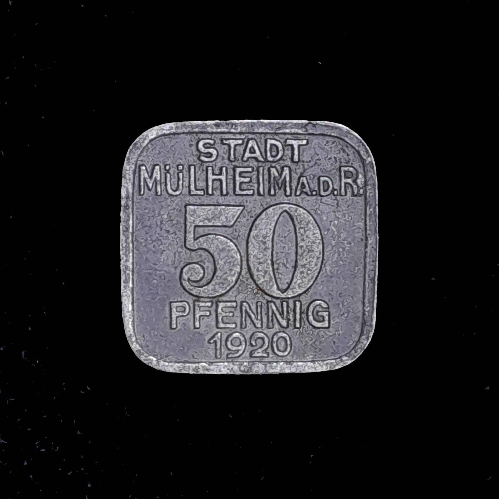 Alemania Mülheim an der Ruhr 20 Pfennig 1920 Funck 344.6