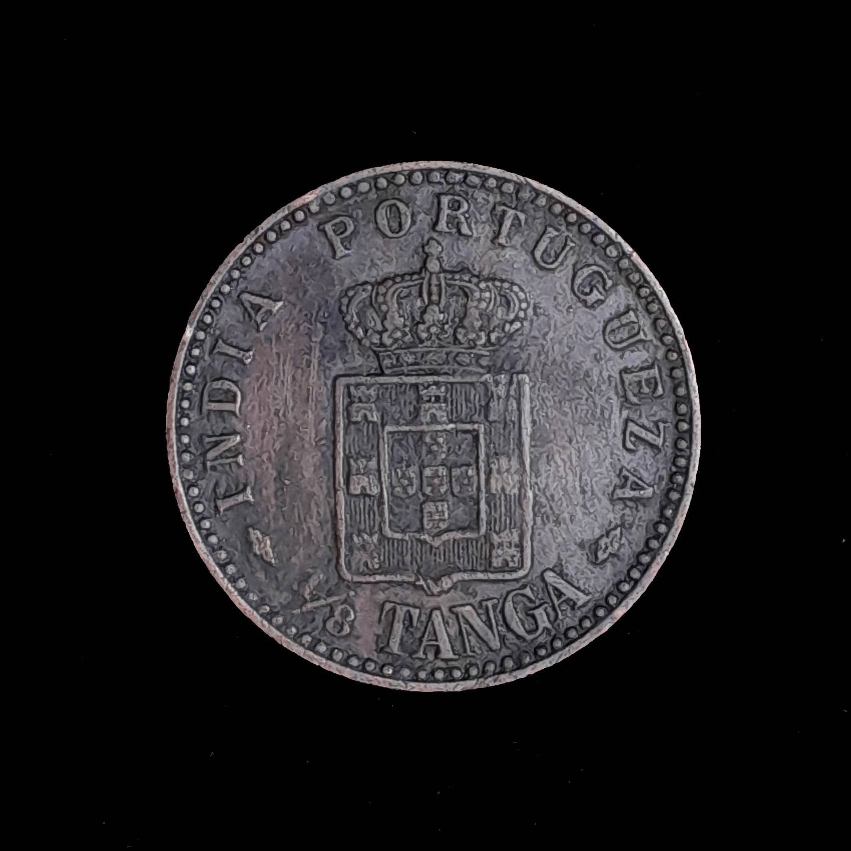 India Portuguesa 1/8 Tanga 1903 Muy Bueno KM 14