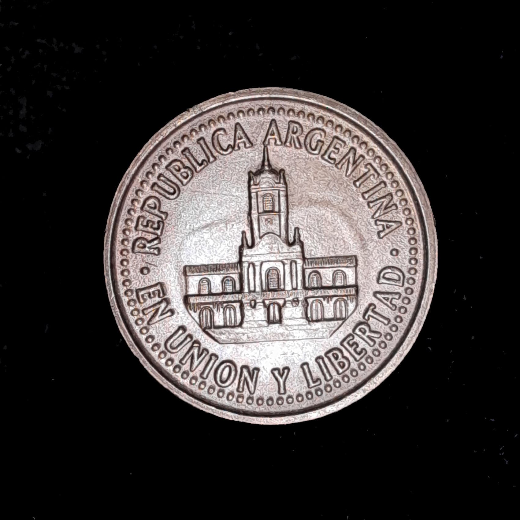 Argentina 25 Centavos 1993 SC CJ 4.2.1 Ceca Sudáfrica
